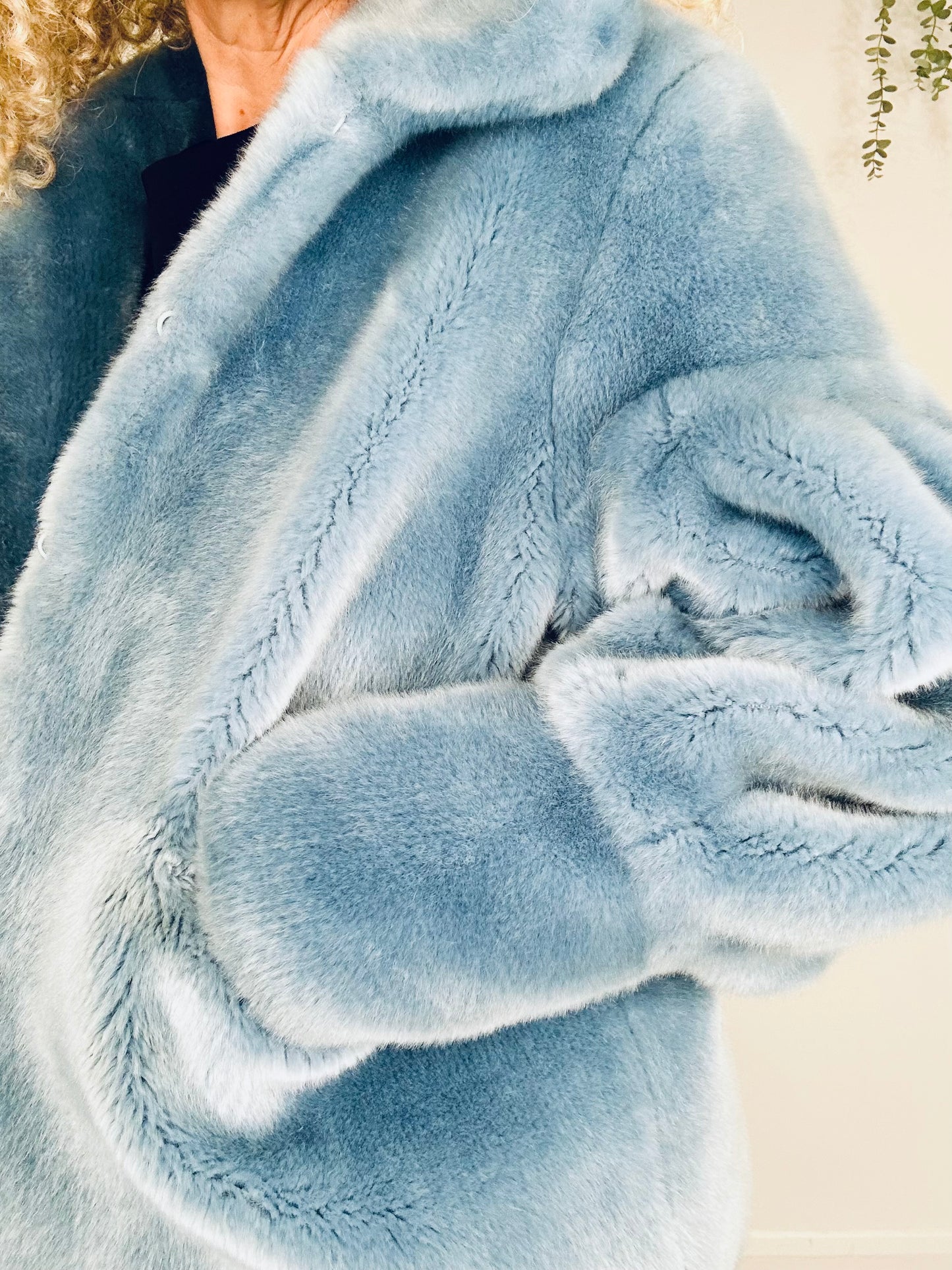 Faux Fur Jacket - Size 12