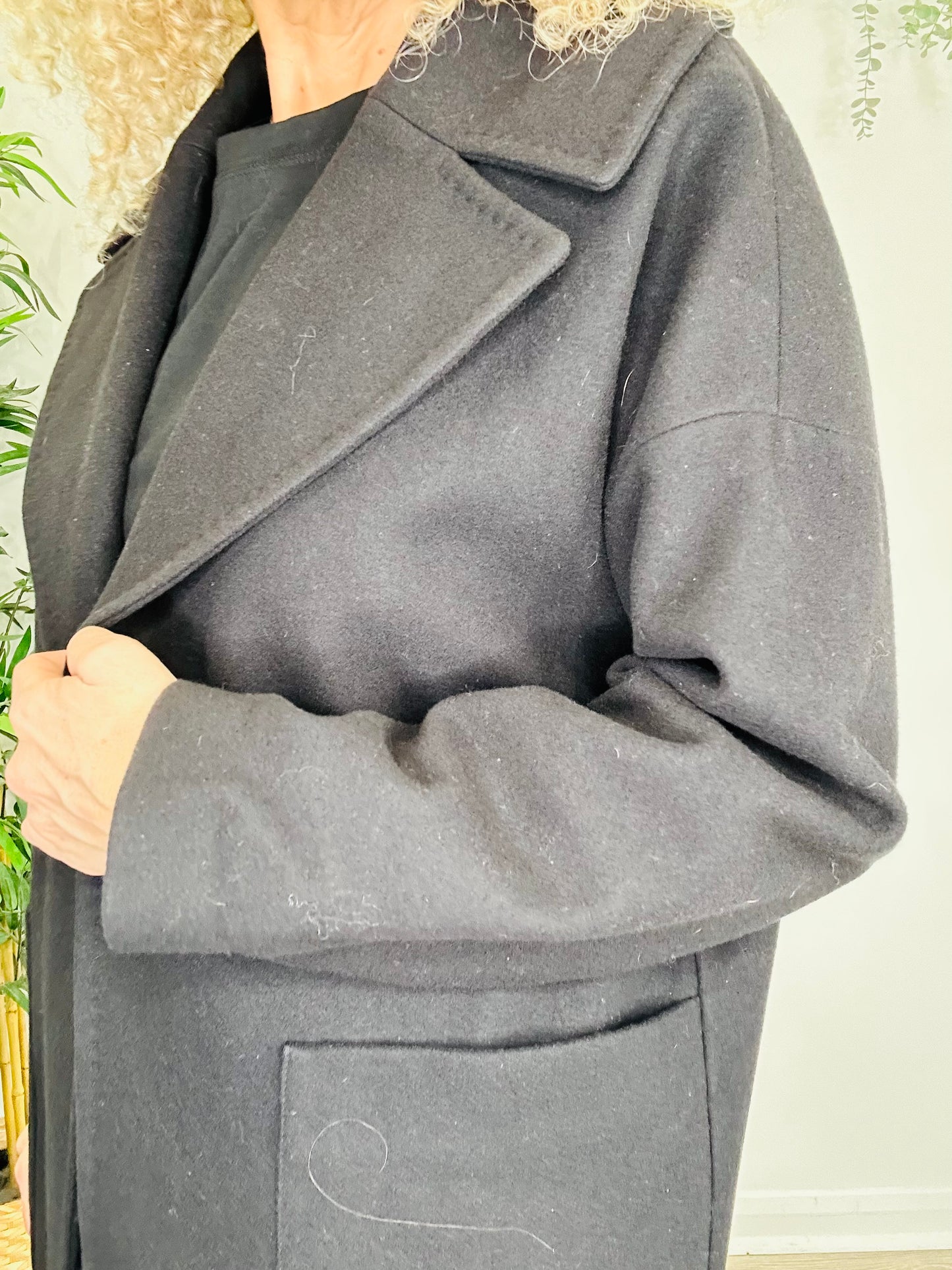 Wool Coat - Size S