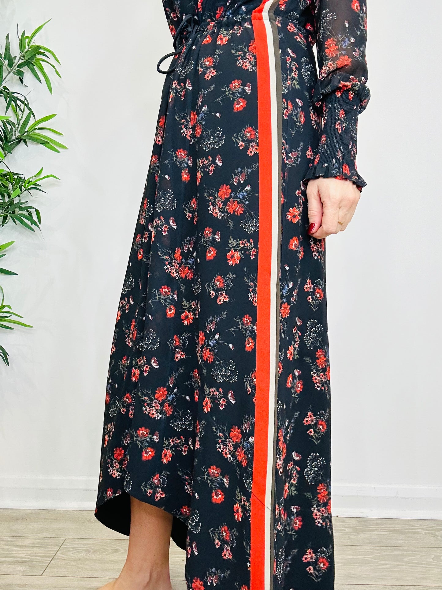 Floral Maxi Dress - Size 12