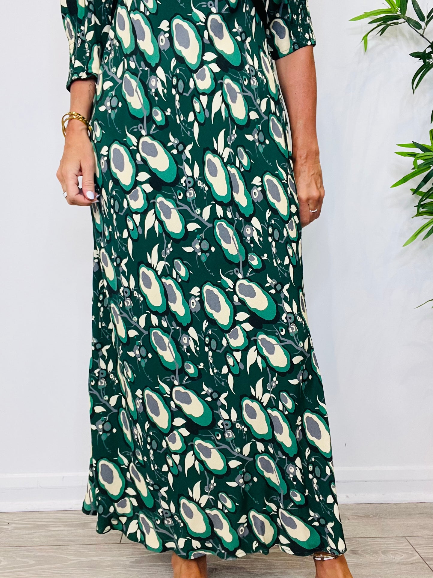 Patterned Petra Dress - Size L