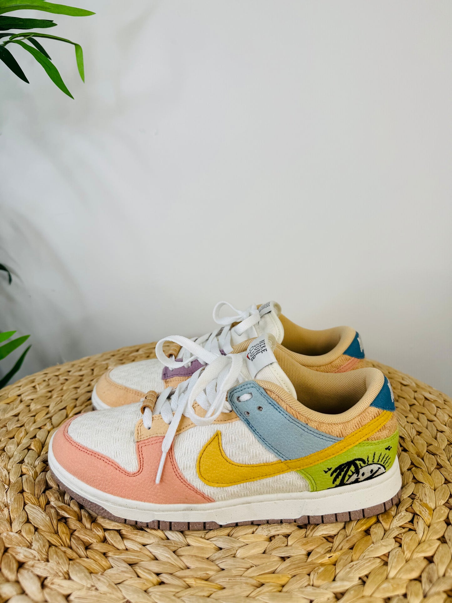 Sun Club Low Dunk Trainers - Size 39