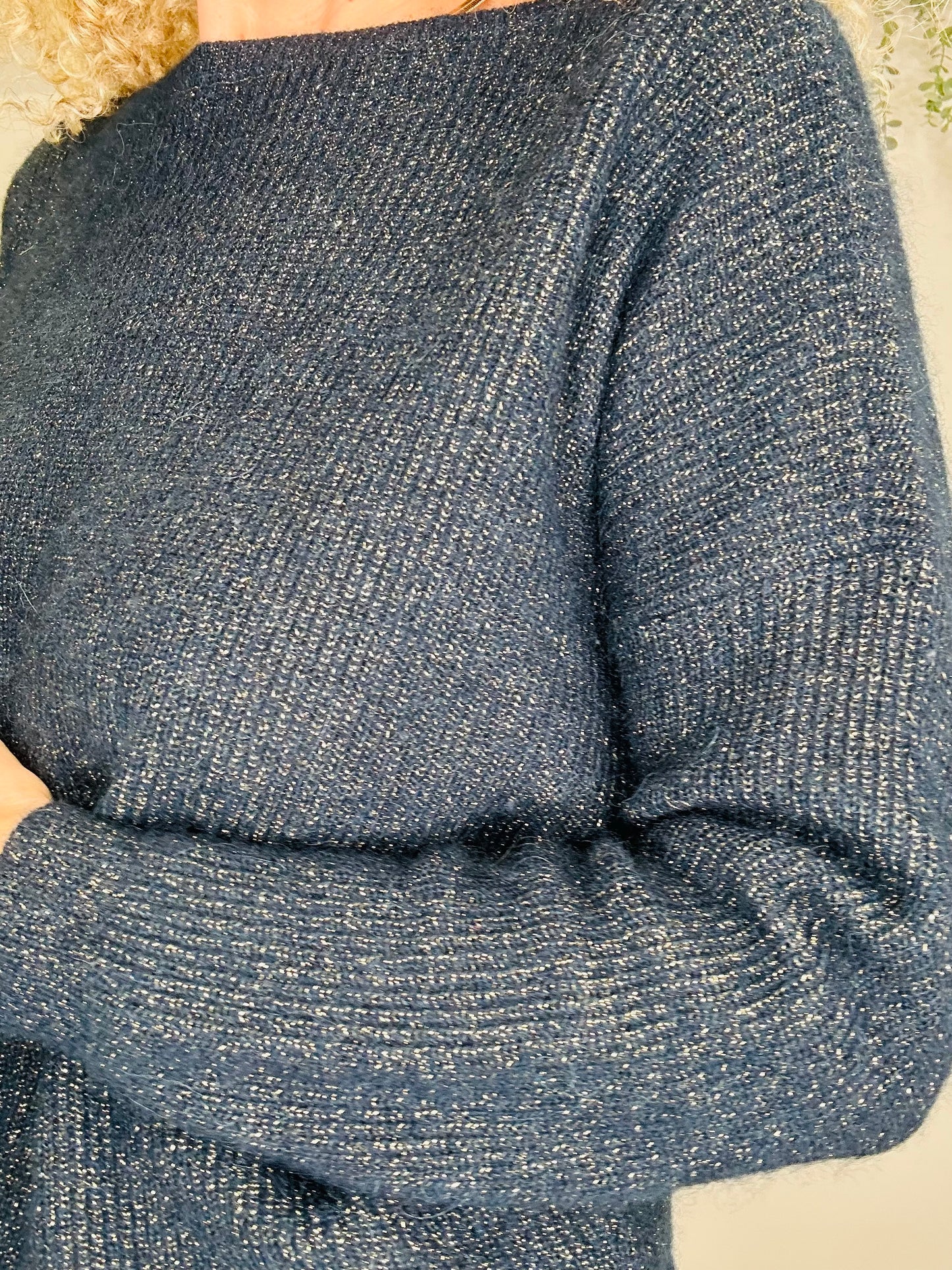 Sparkly Knitted Jumper - Size 0