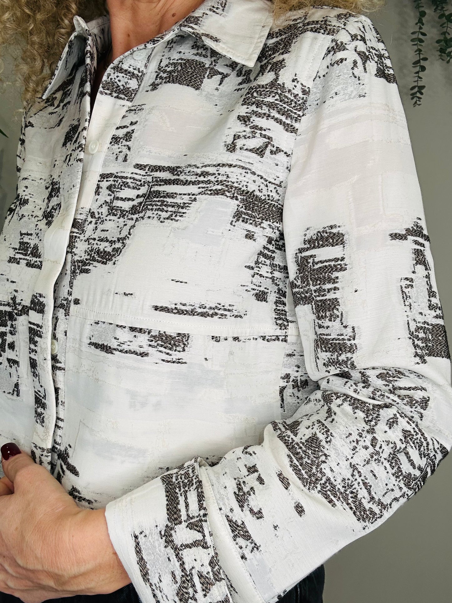 Cropped Shacket - Size S