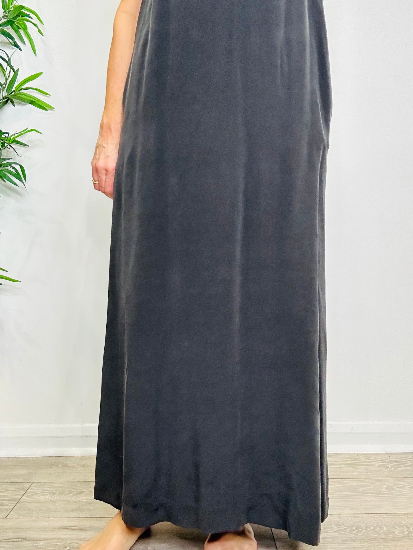 Silk Maxi Dress - Size 12