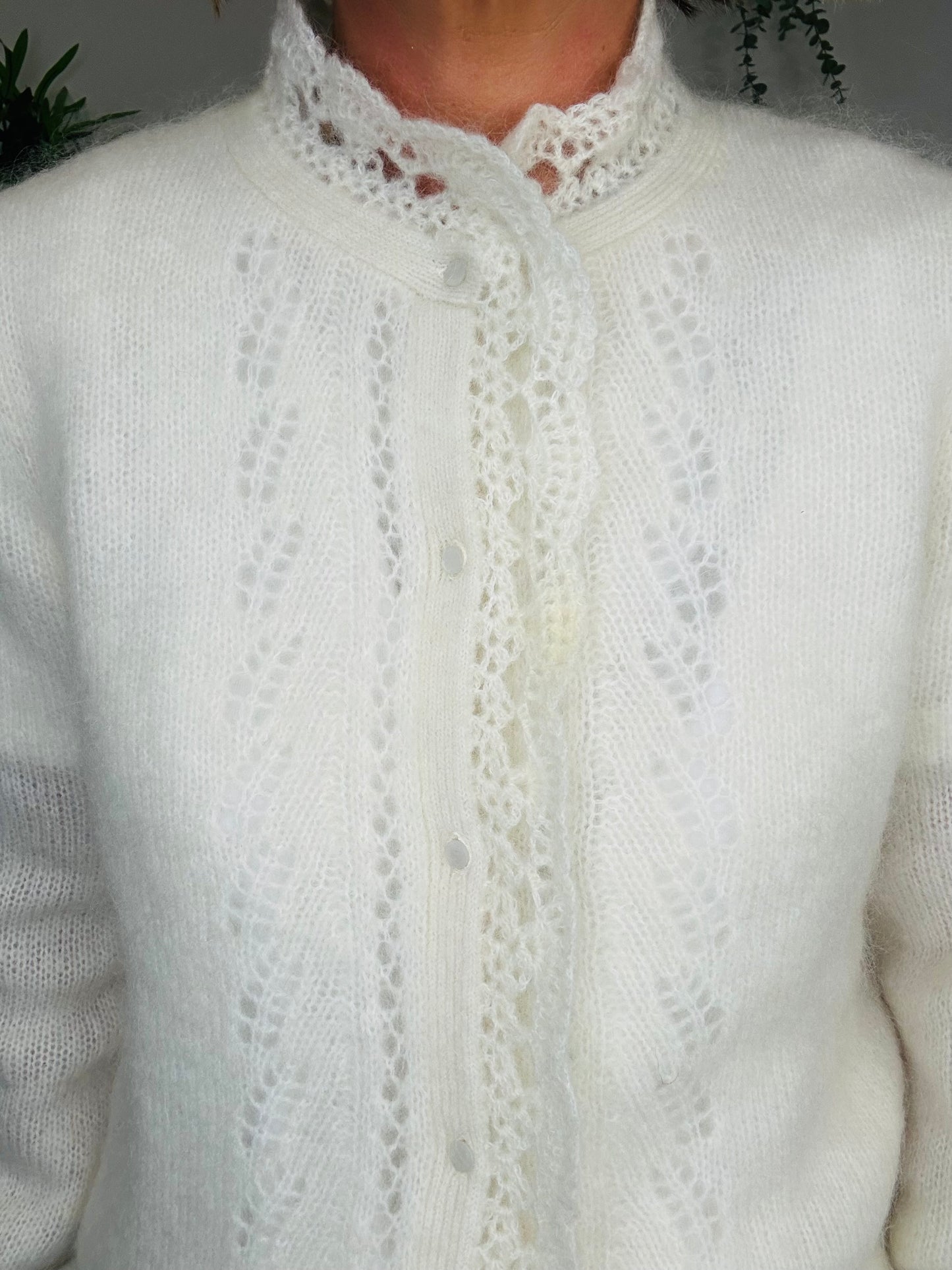 Mohair Cardigan - Size S