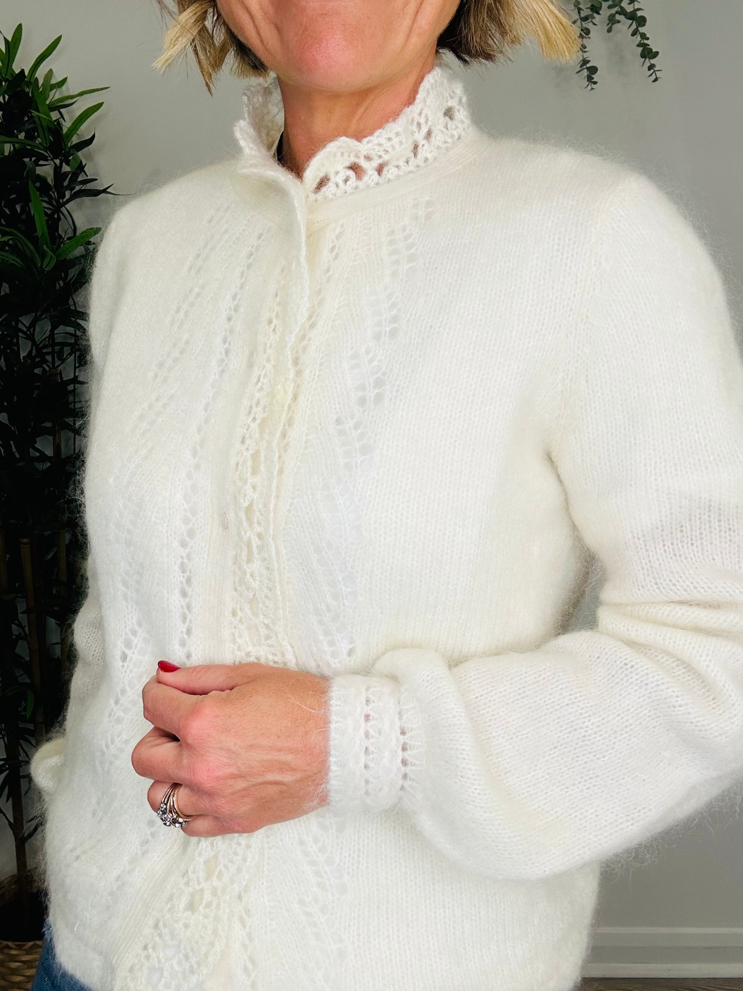 Mohair Cardigan - Size S