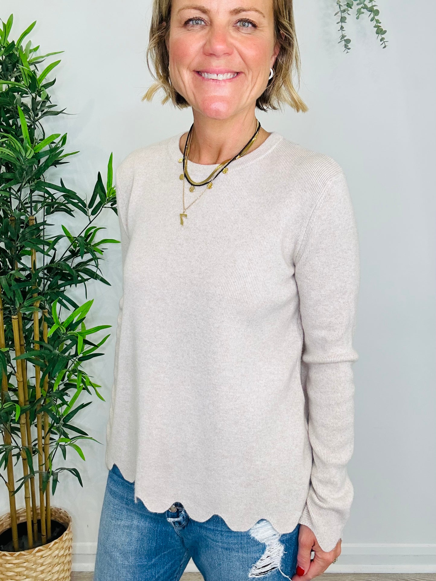 Merino Wool Jumper - Size S