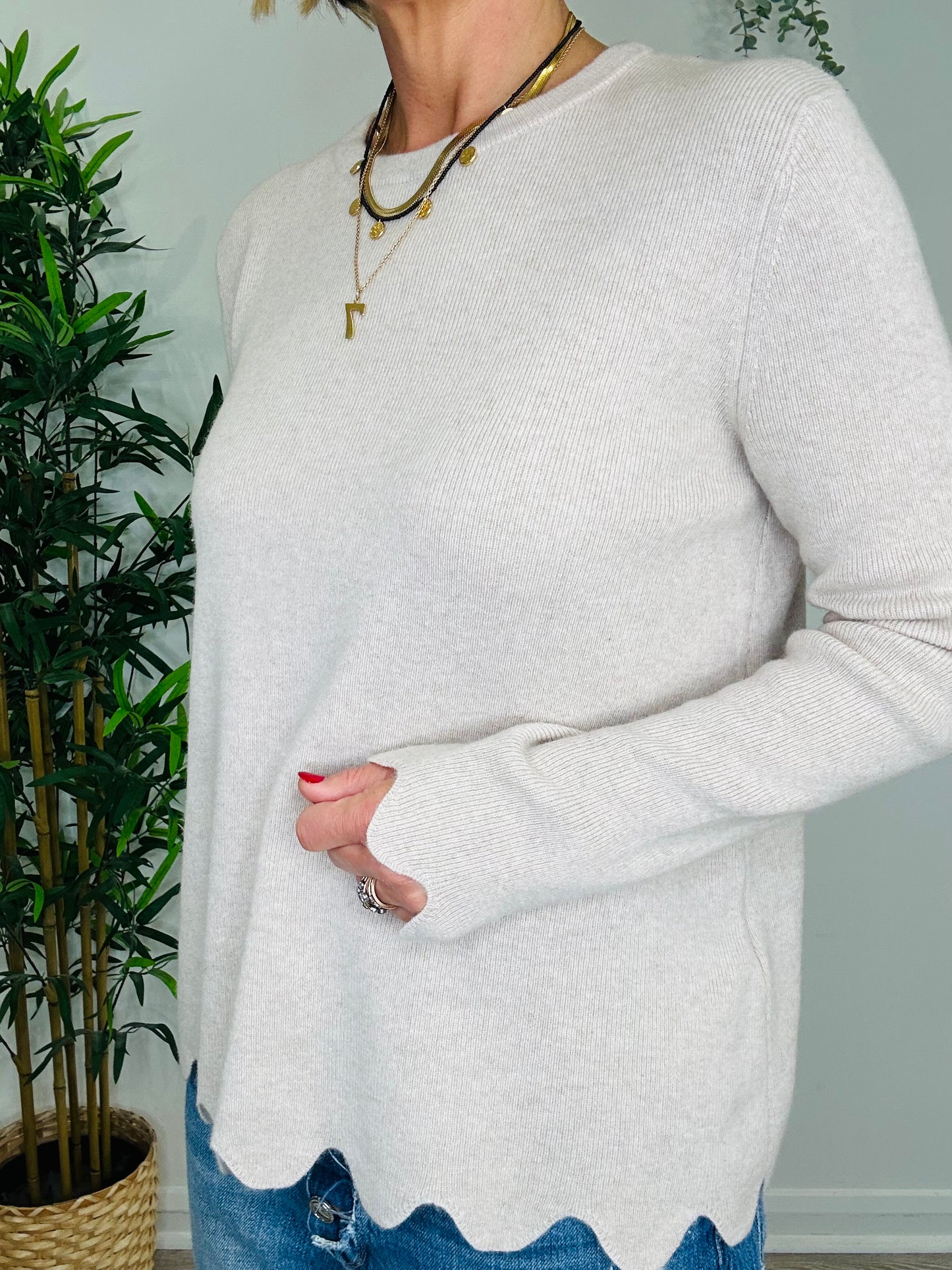 Merino Wool Jumper - Size S