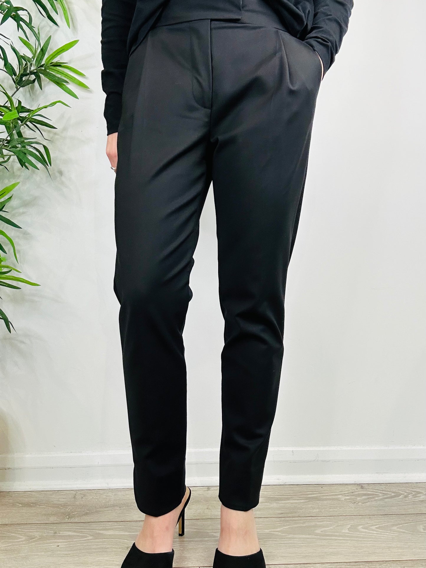 Slim Leg Trousers - Size XS