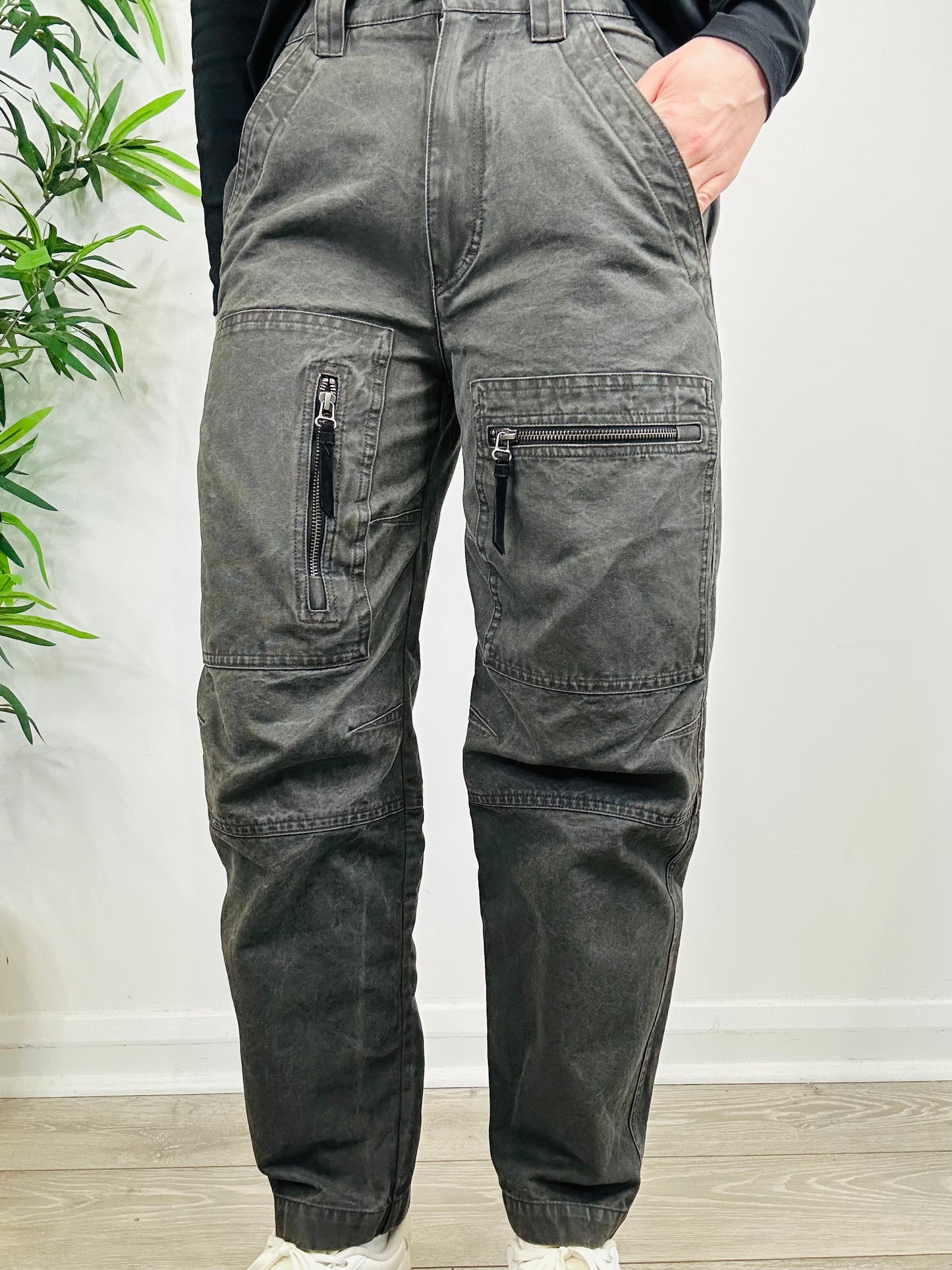 Kelyane Cargo Trousers - Size 34