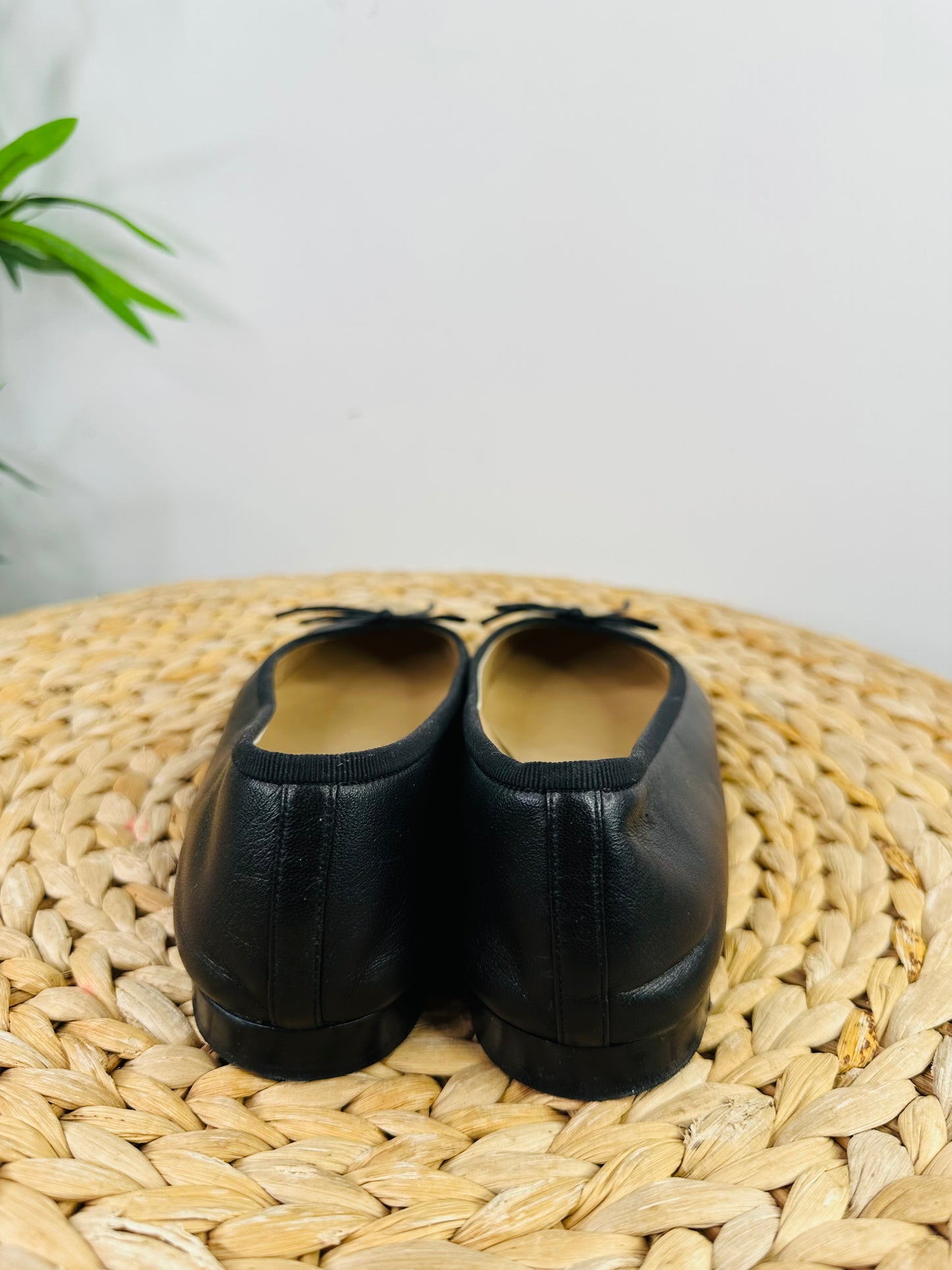 Leather Ballet Pumps - Size 39.5