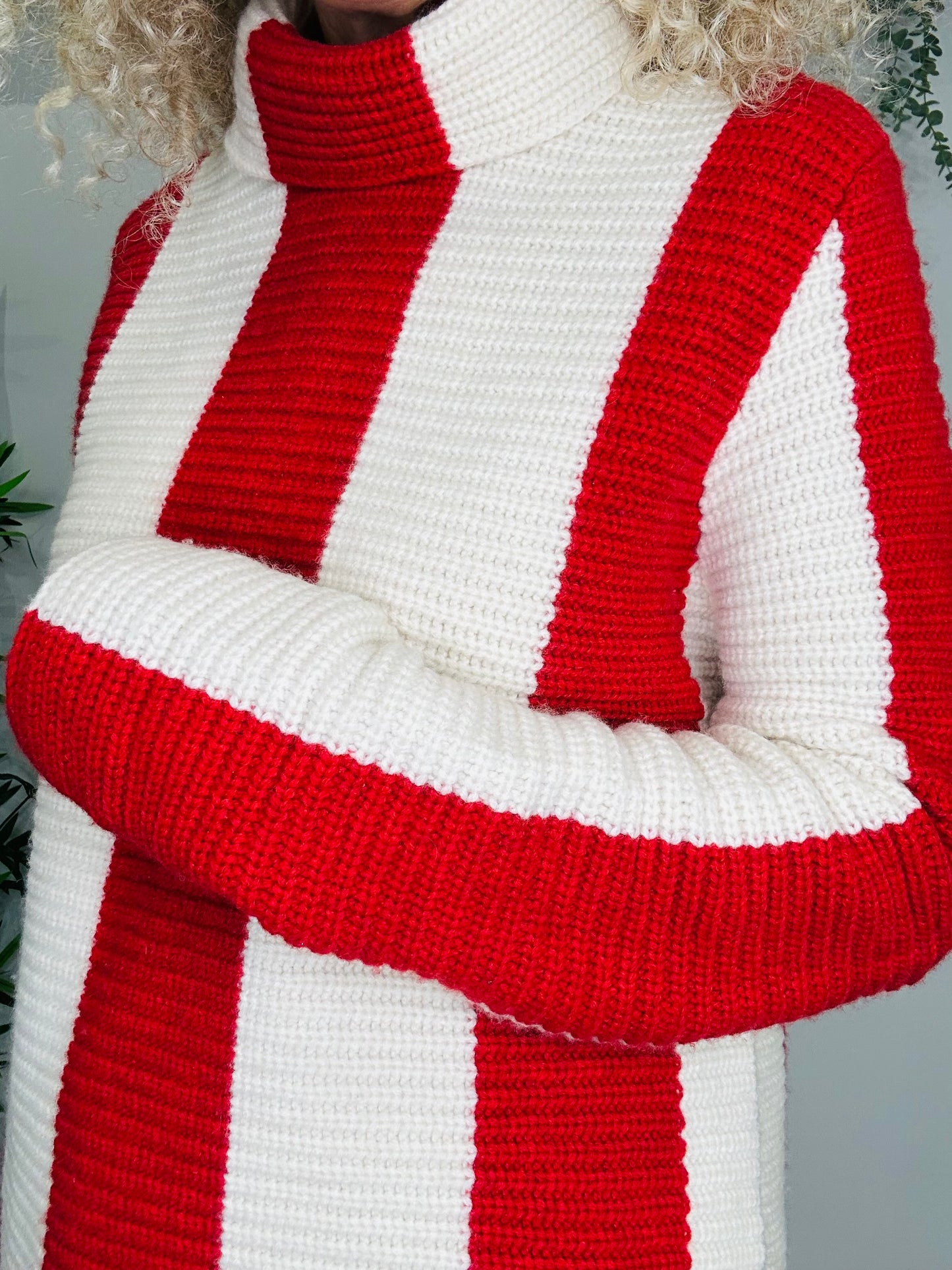 Striped Jumper - Size XS