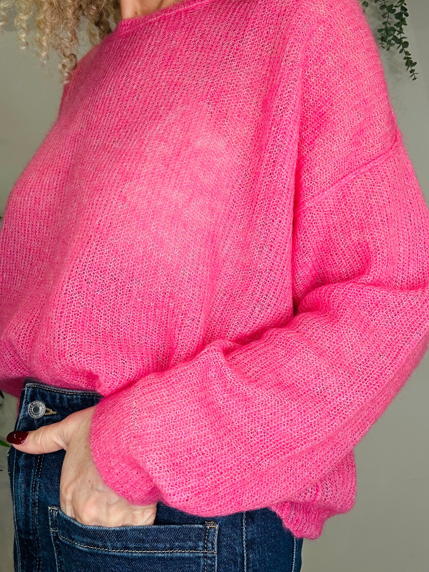 Fine Knit Jumper - Size S