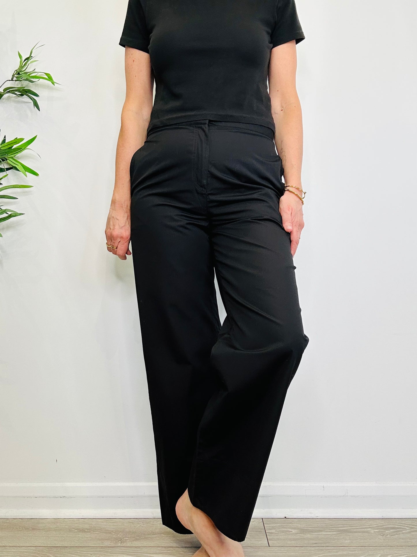 Twisted Seam Trousers - Size 38