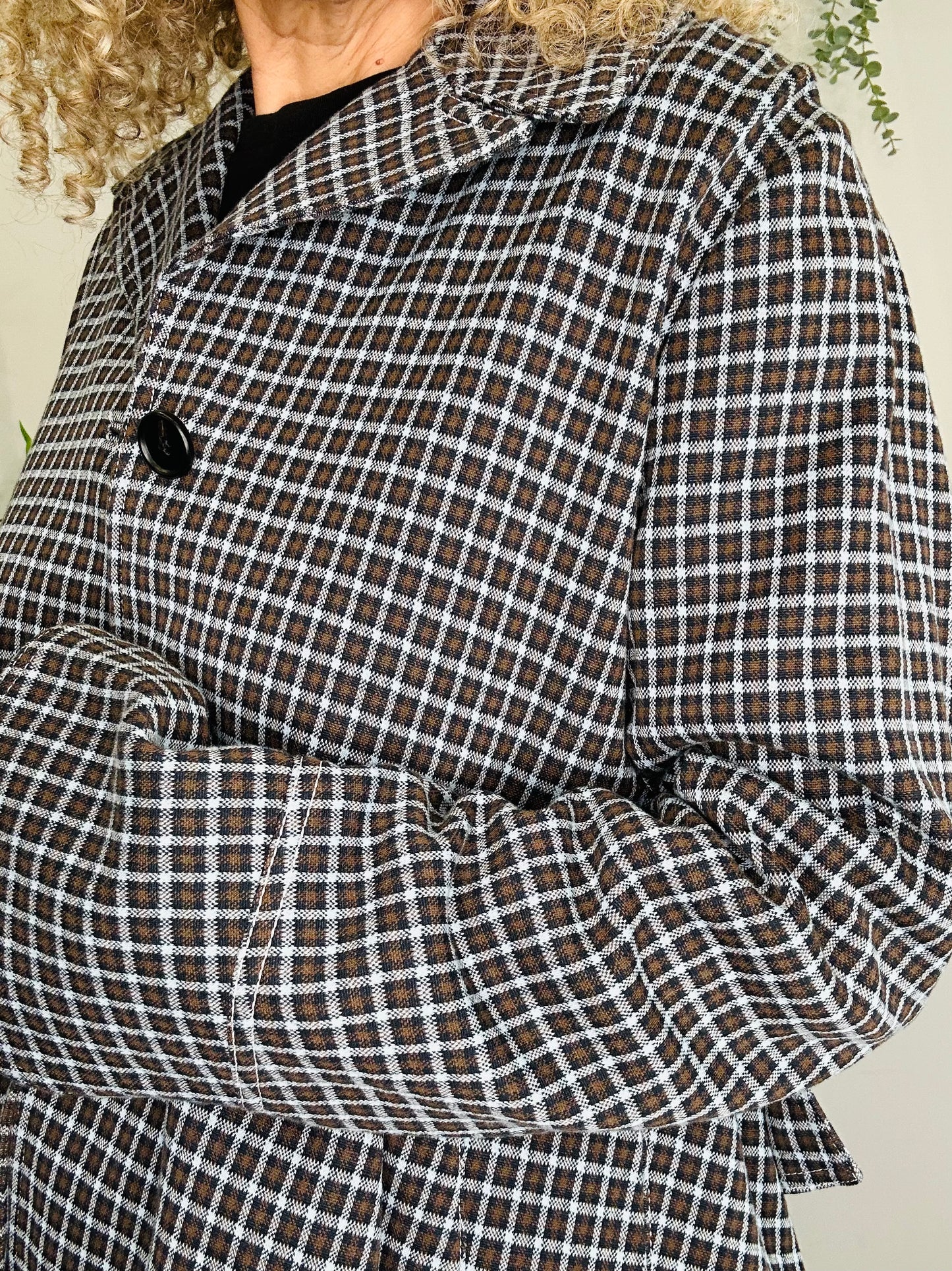Check Jacket - Size 44IT