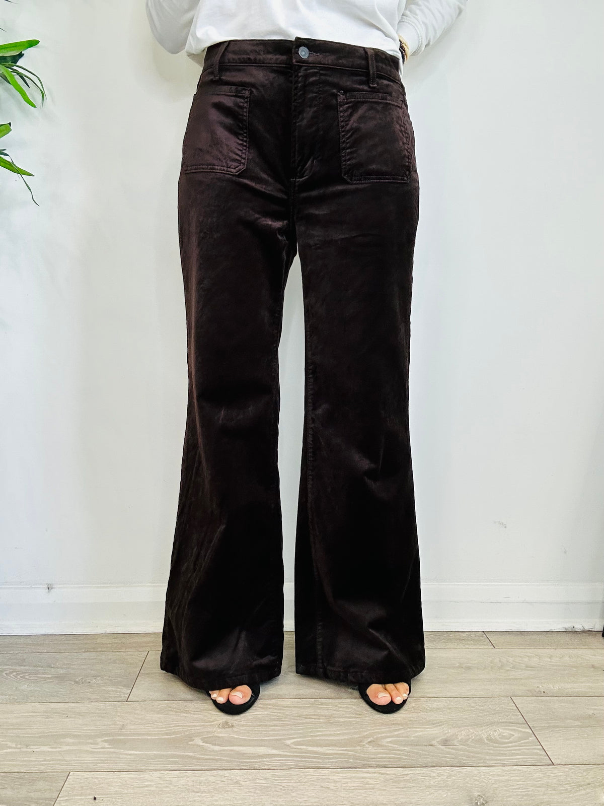 Velvet Kimberly Trousers - Size 30