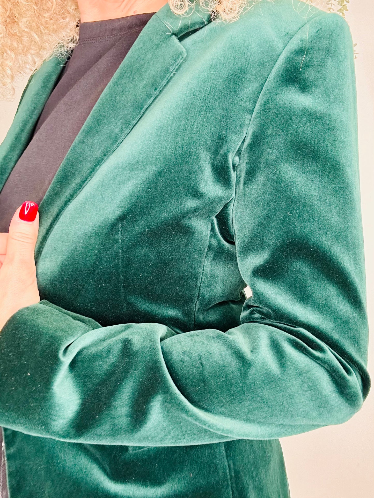 Velvet Blazer - Size 10