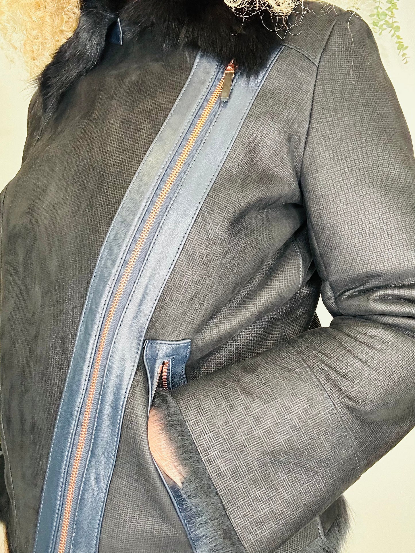 Shearling Jacket - Size 10