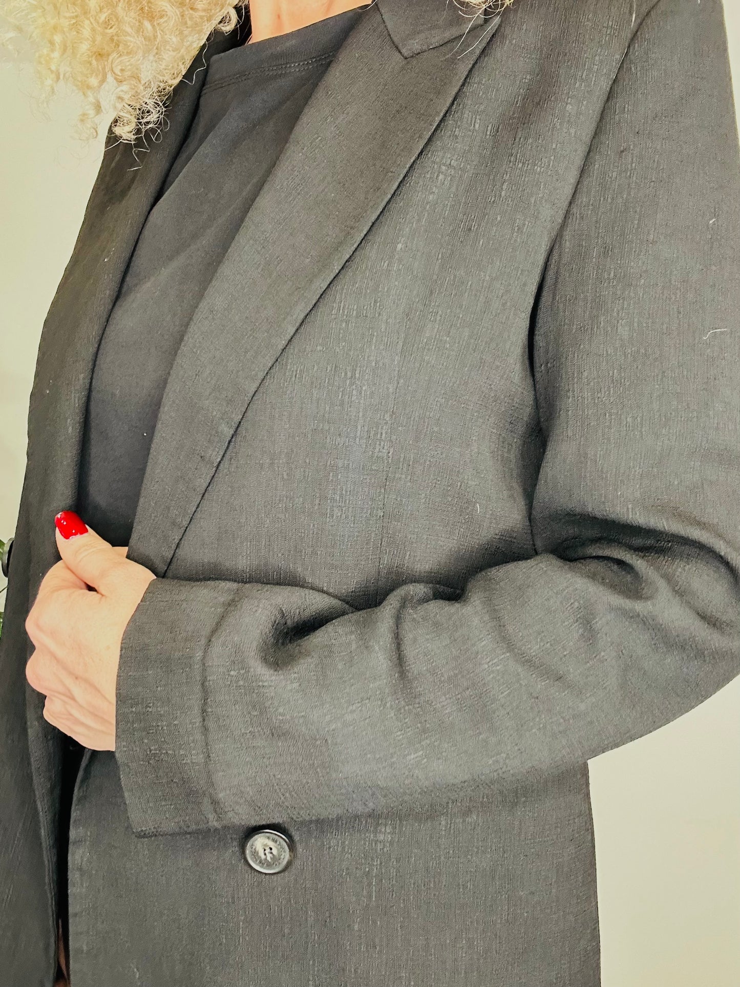 Textured Blazer - Size 38