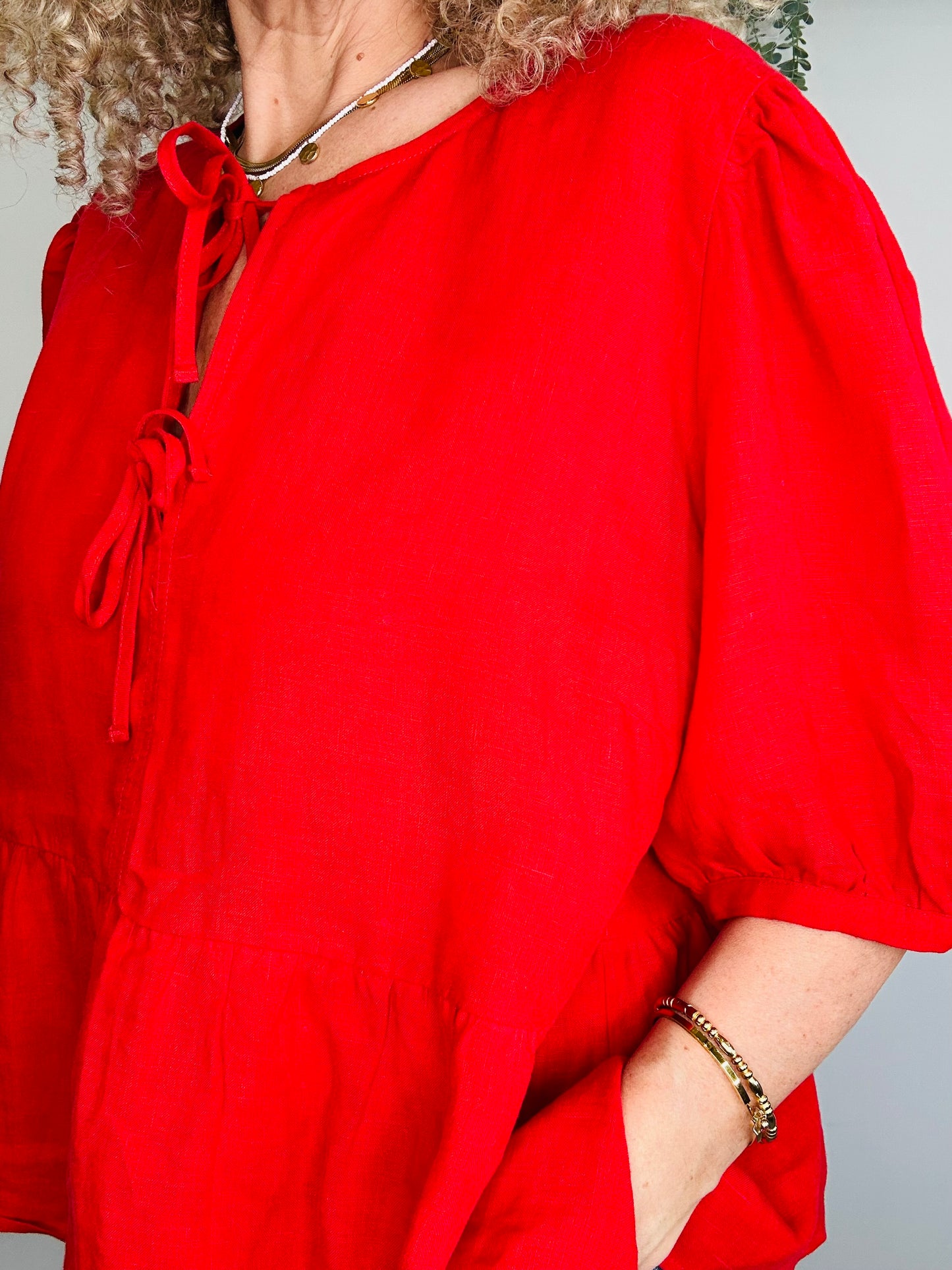 Linen Top - Size 14