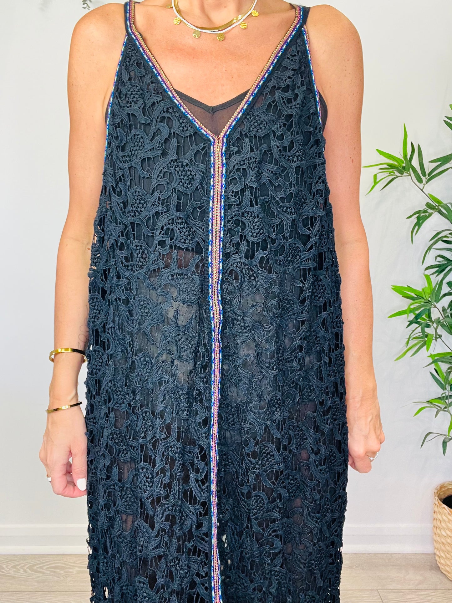 Crochet Beach Dress - O/S