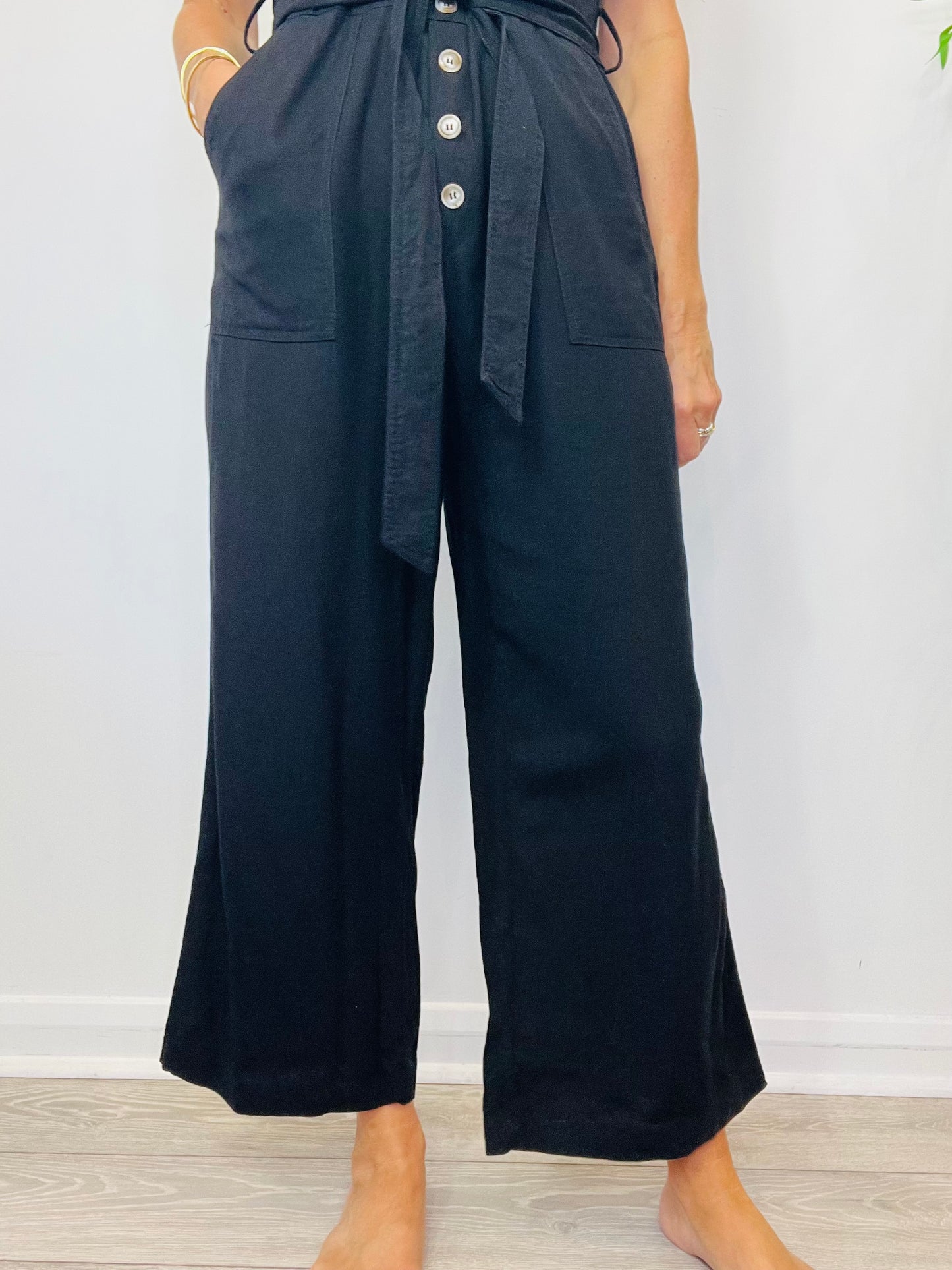 Linen Jumpsuit - Size S