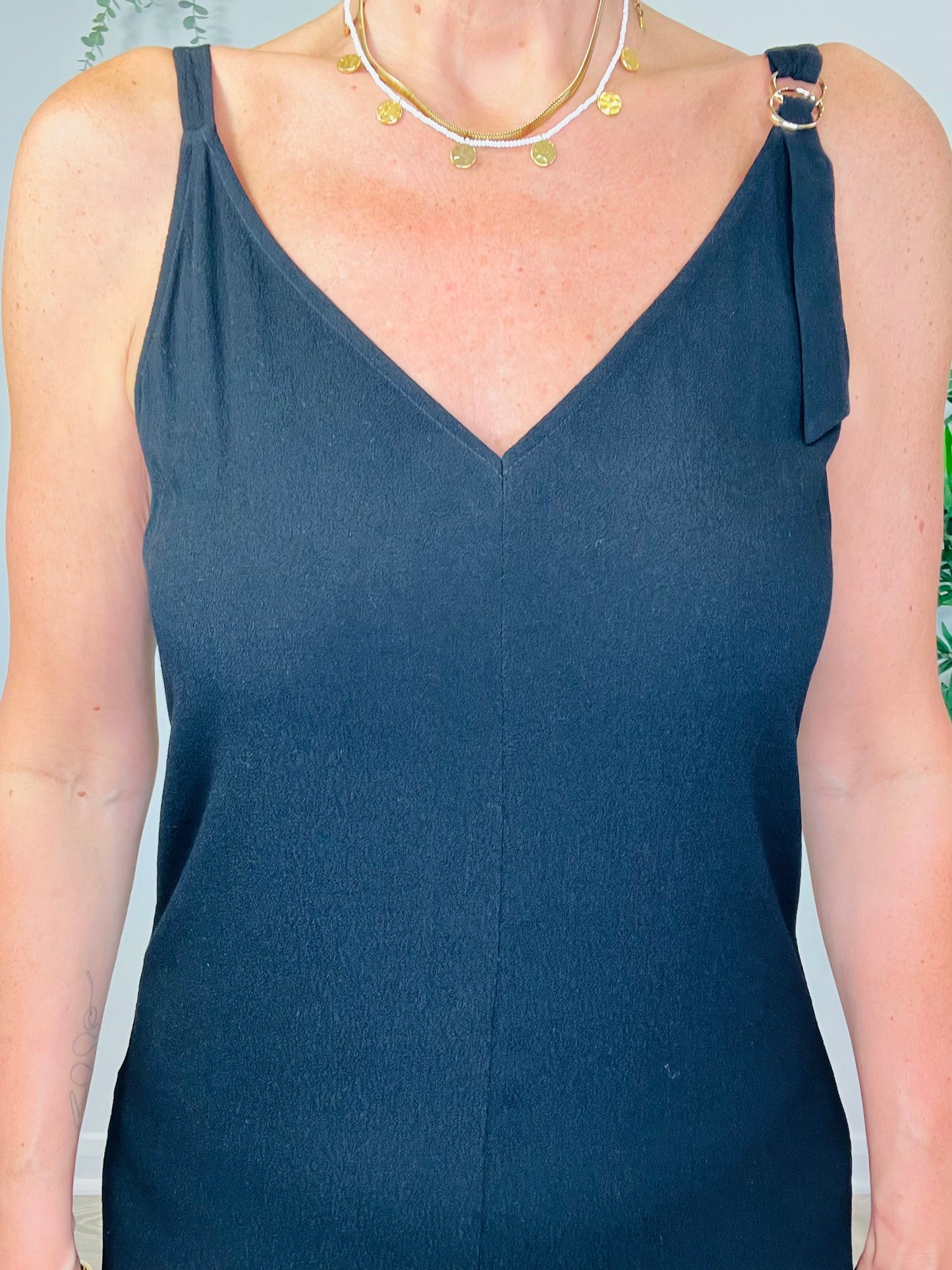 Wide Leg Jumpsuit - Size 2