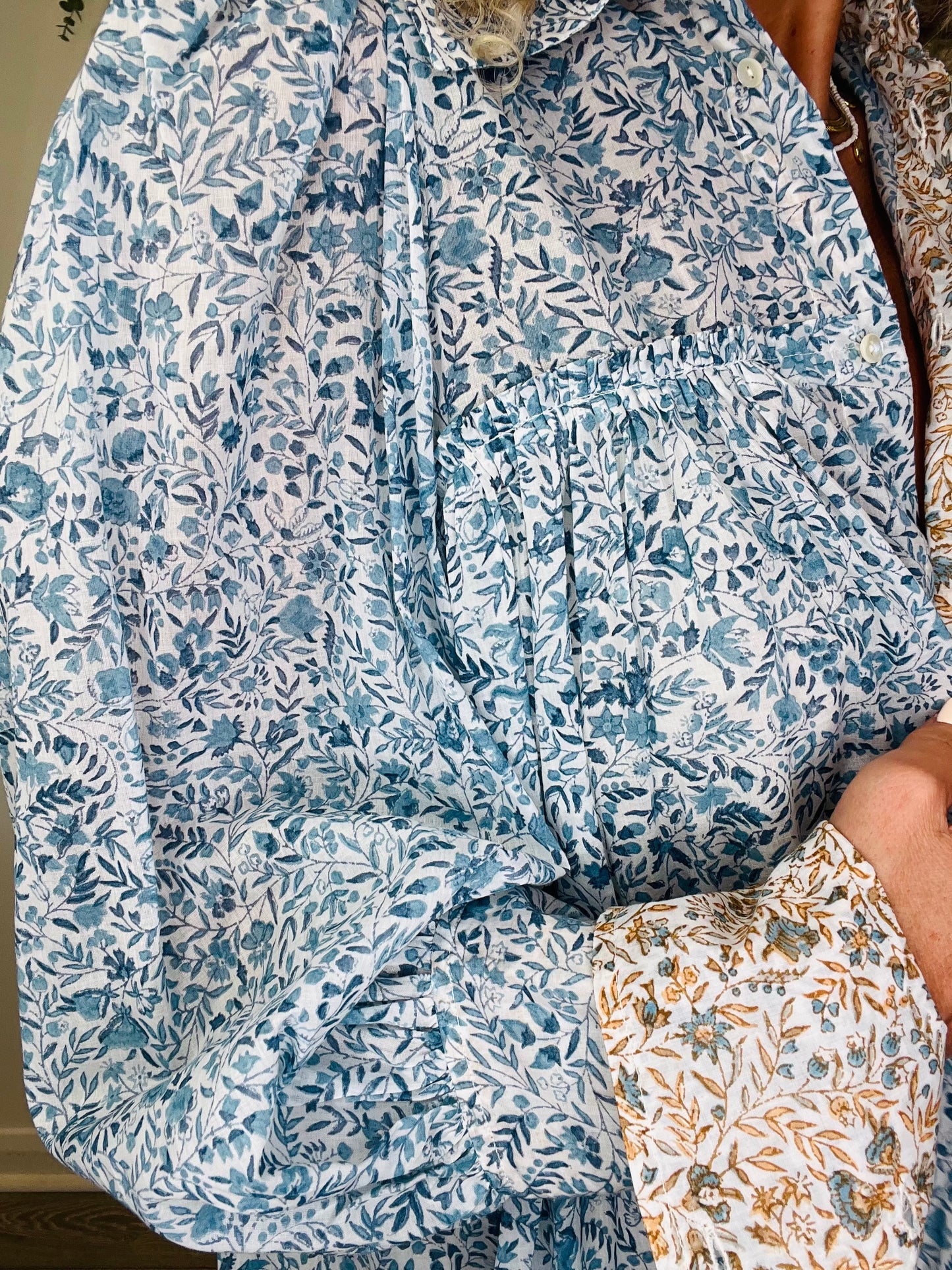 Floral Cotton Dress - Size S