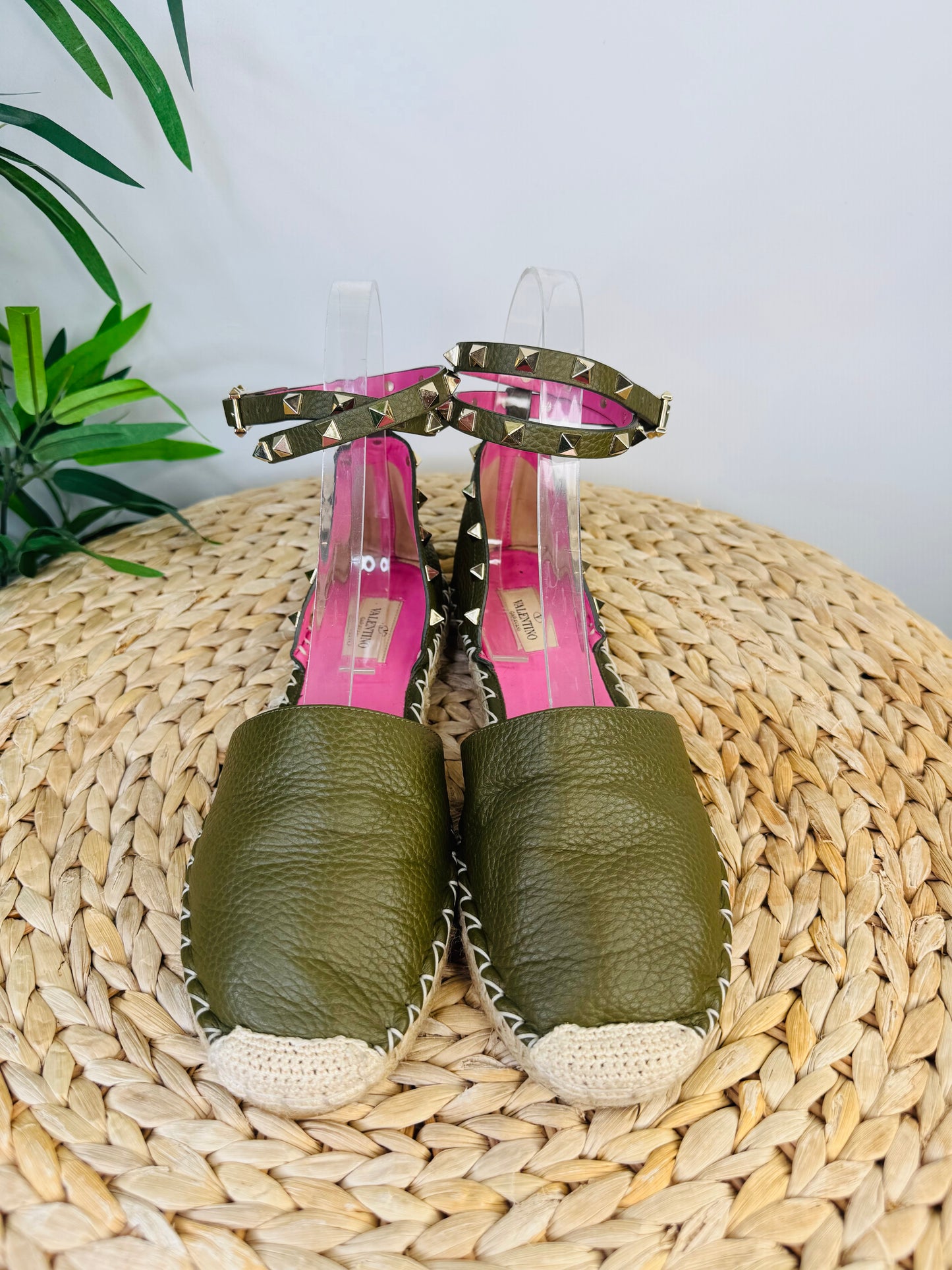 Rockstud Espadrilles - Size 40