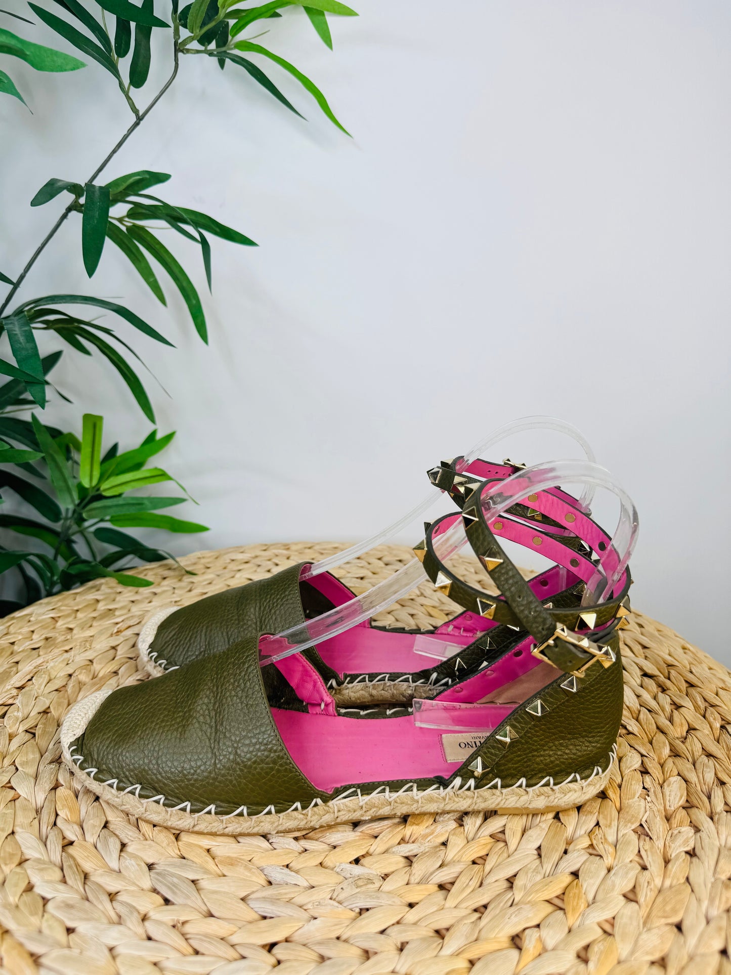 Rockstud Espadrilles - Size 40