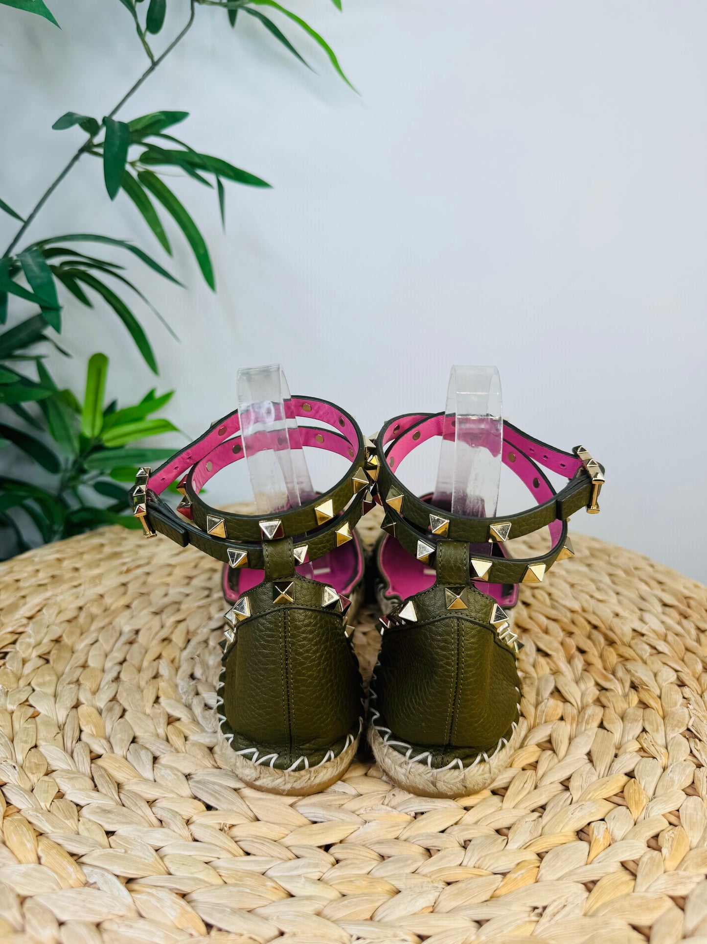 Rockstud Espadrilles - Size 40