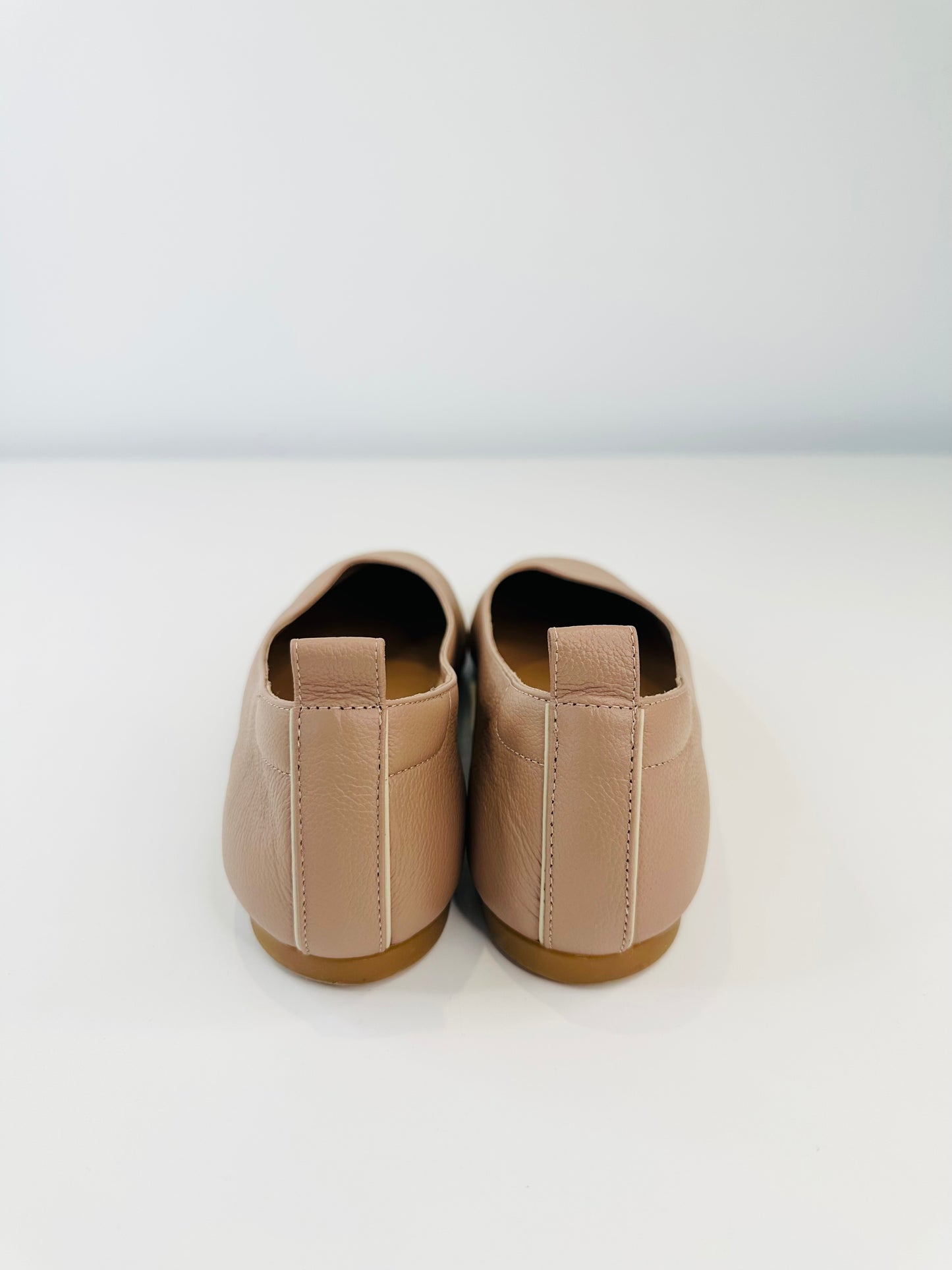 Leather Ballet Flats - Size 39