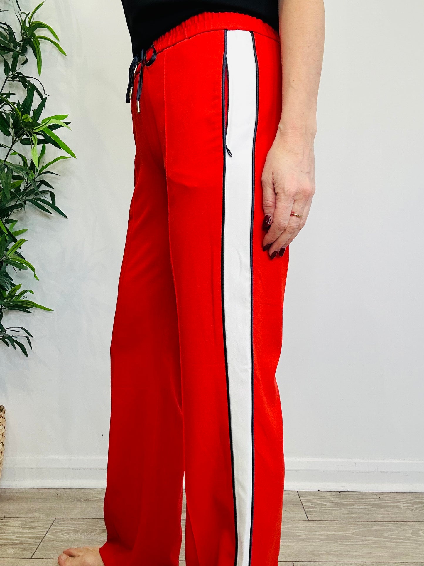 Straight Leg Trousers - Size 10