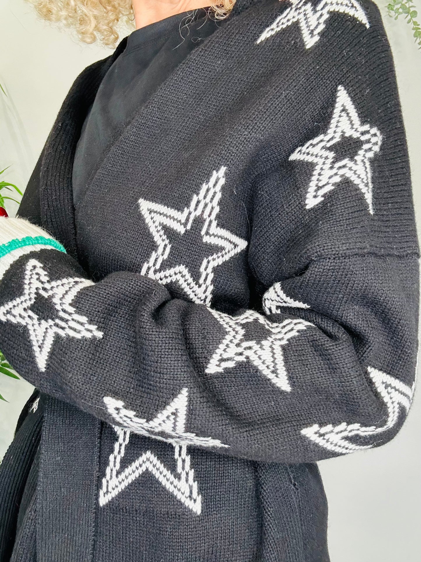 Belted Star Cardigan - Size 3