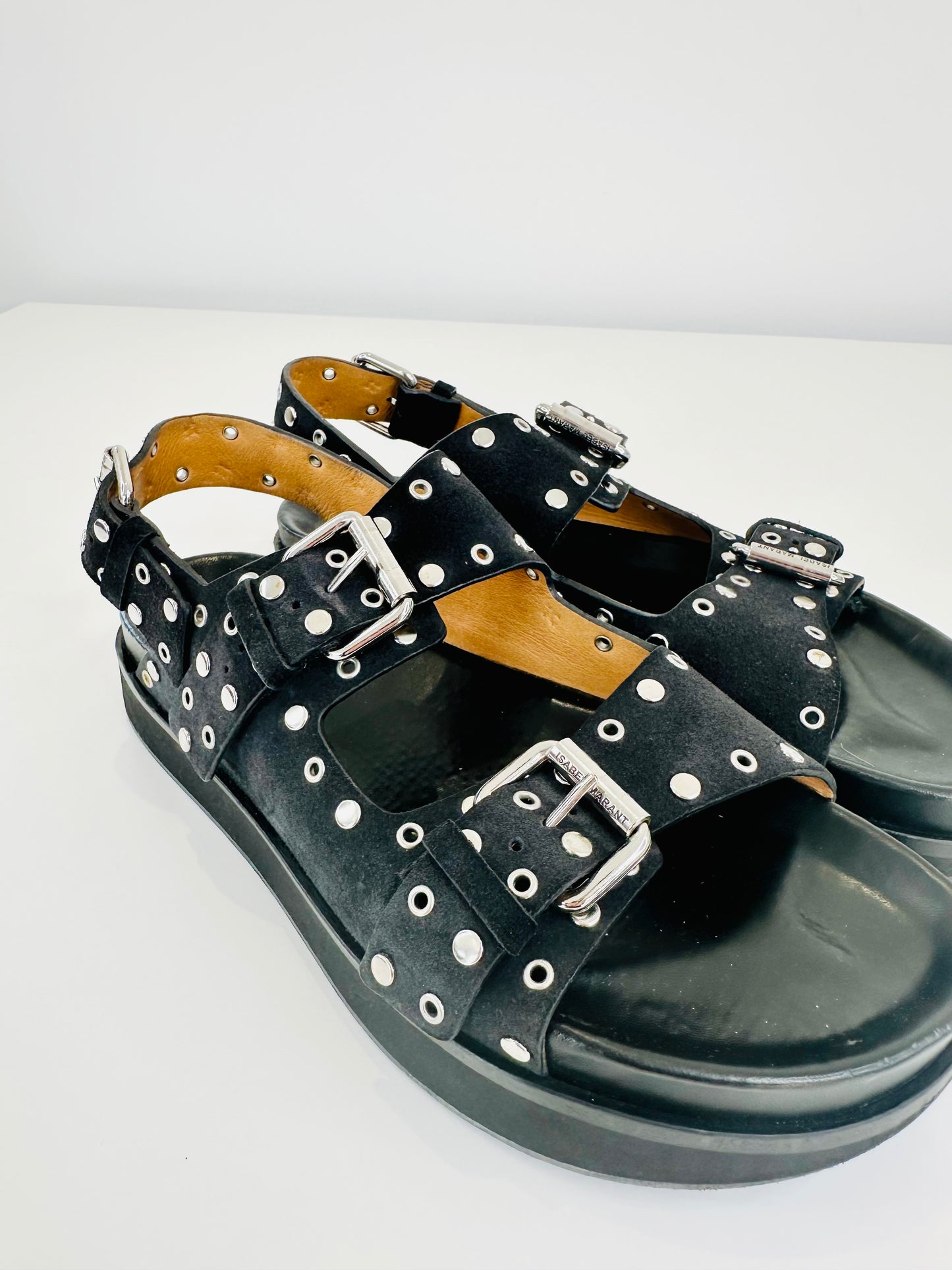 Ophie Studded Sandals - Size 39