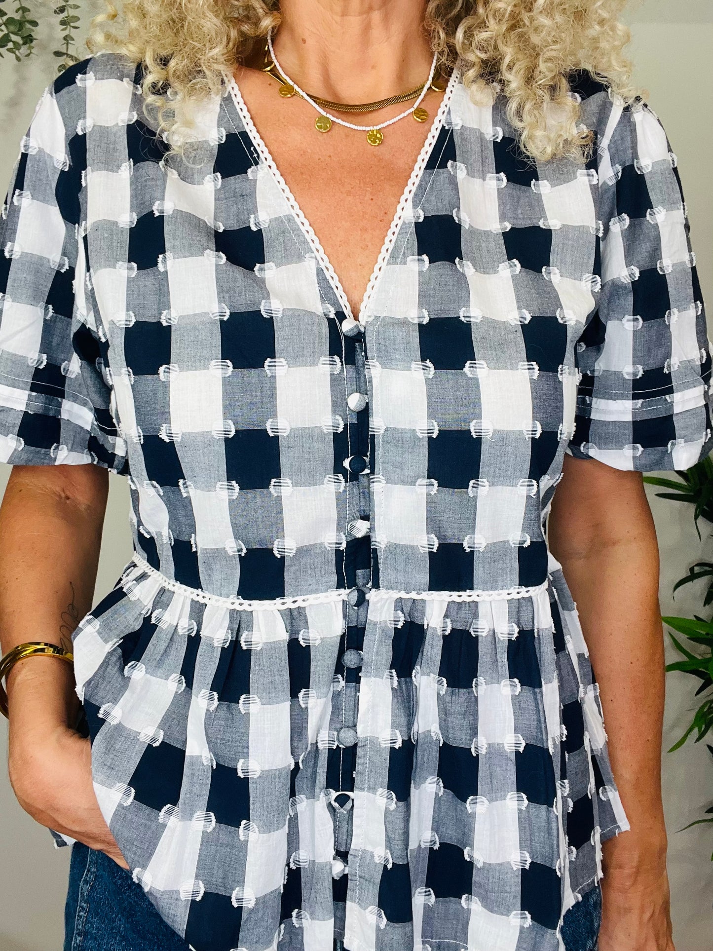 Check Top - Size 12