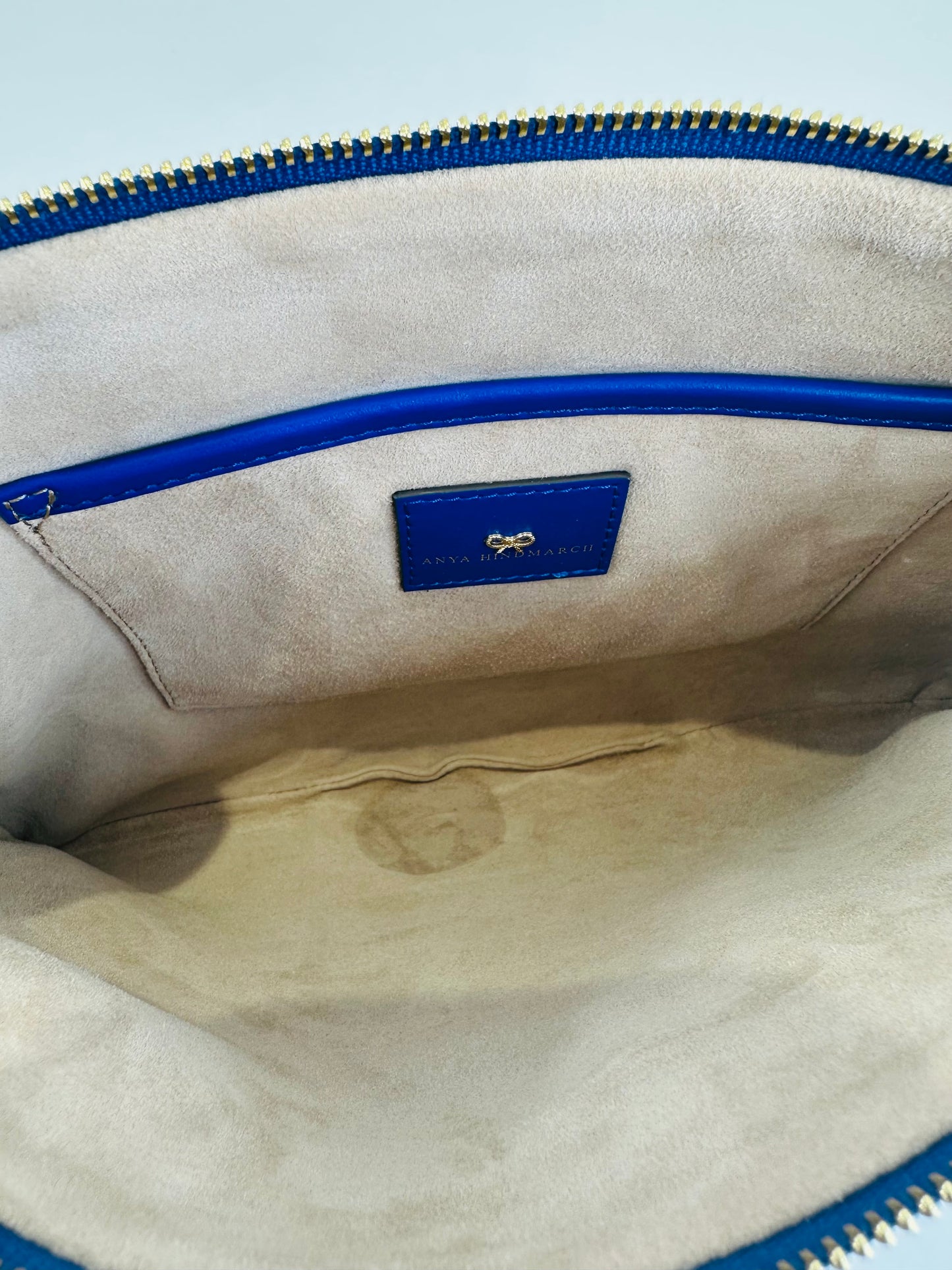 Leather Tassel Clutch