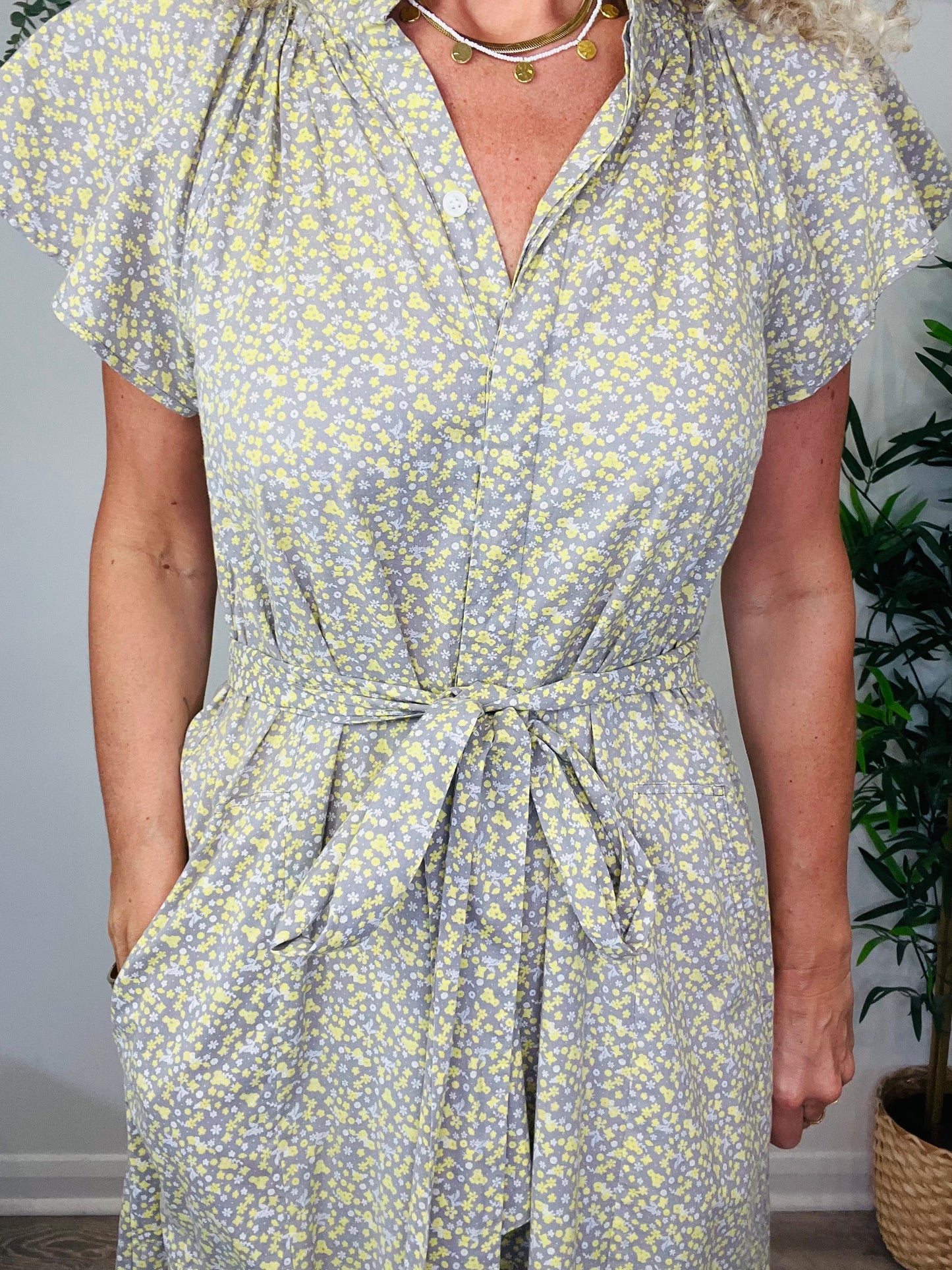 Floral Jumpsuit - Size XS