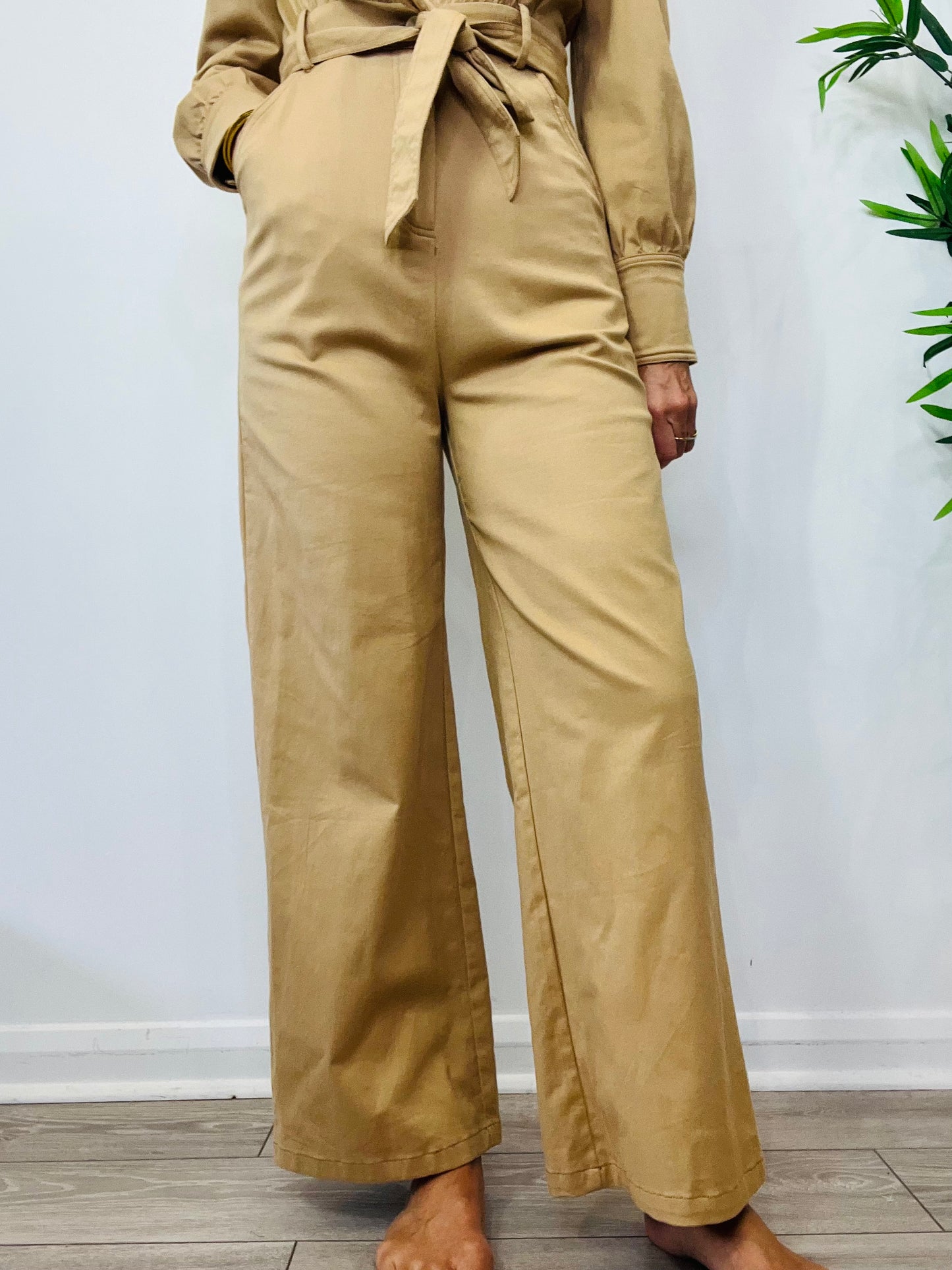 Wide Leg Jumpsuit - Size 10