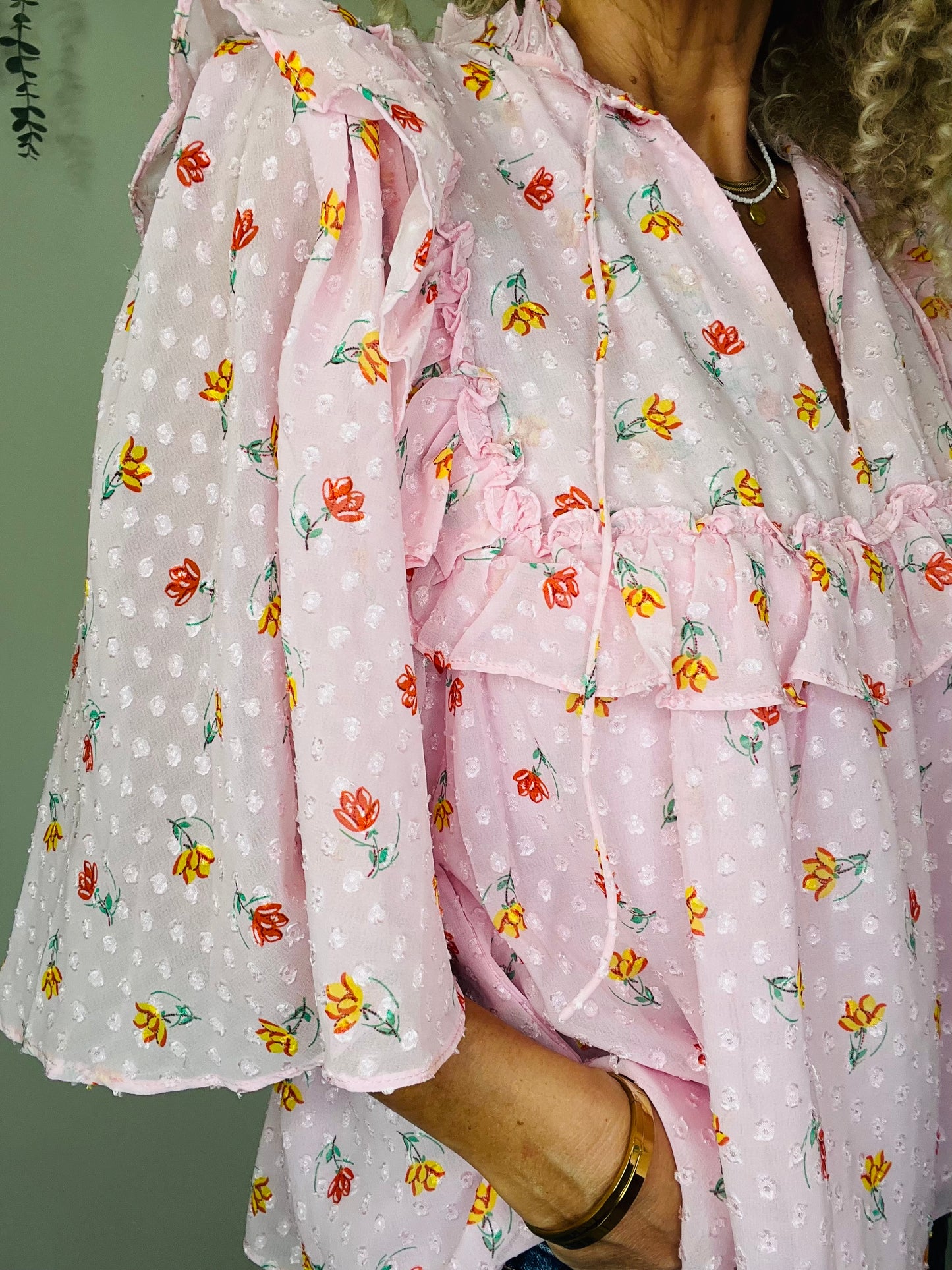 Floral Blouse - Size M