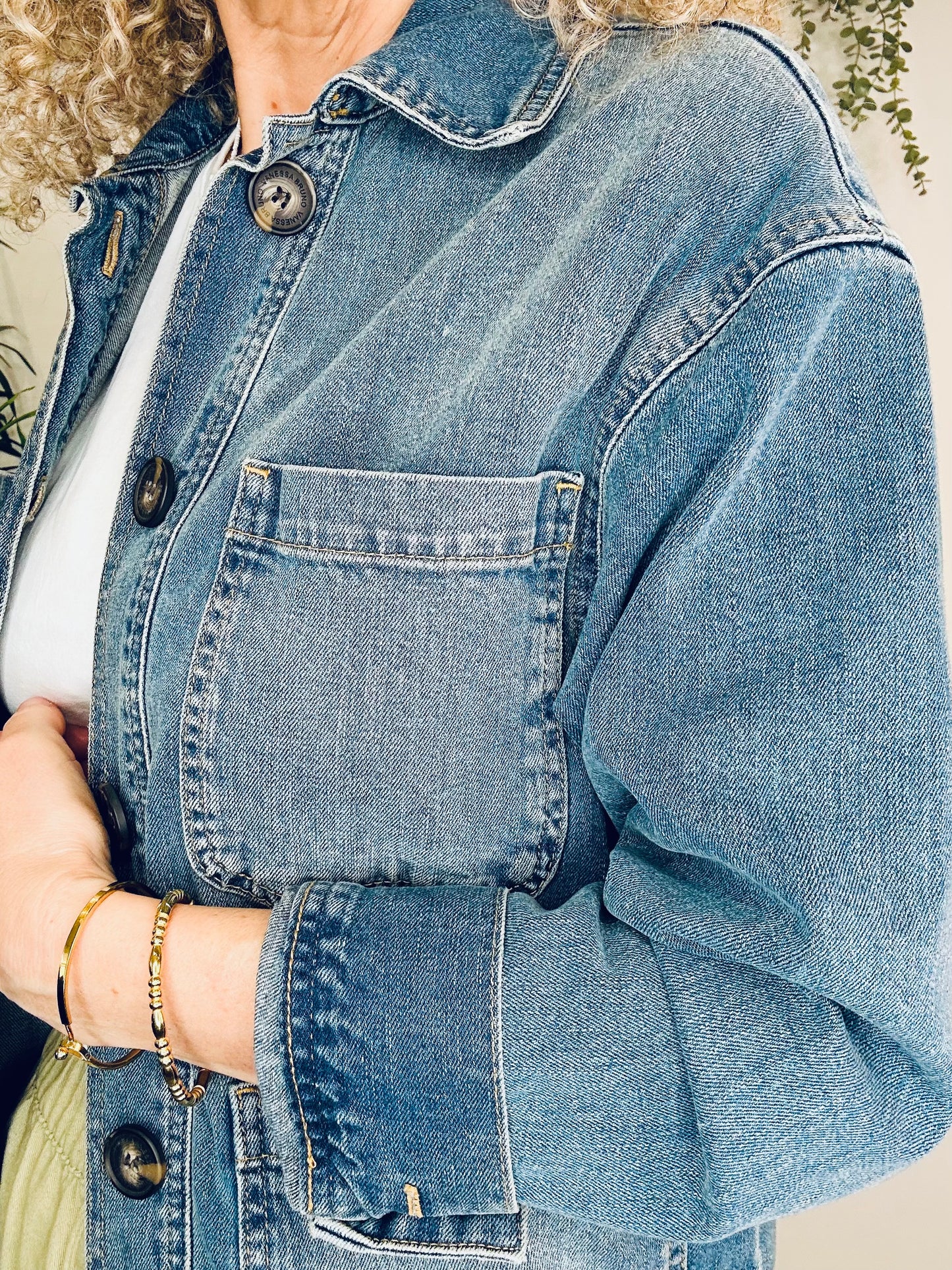 Denim Jacket - Size S