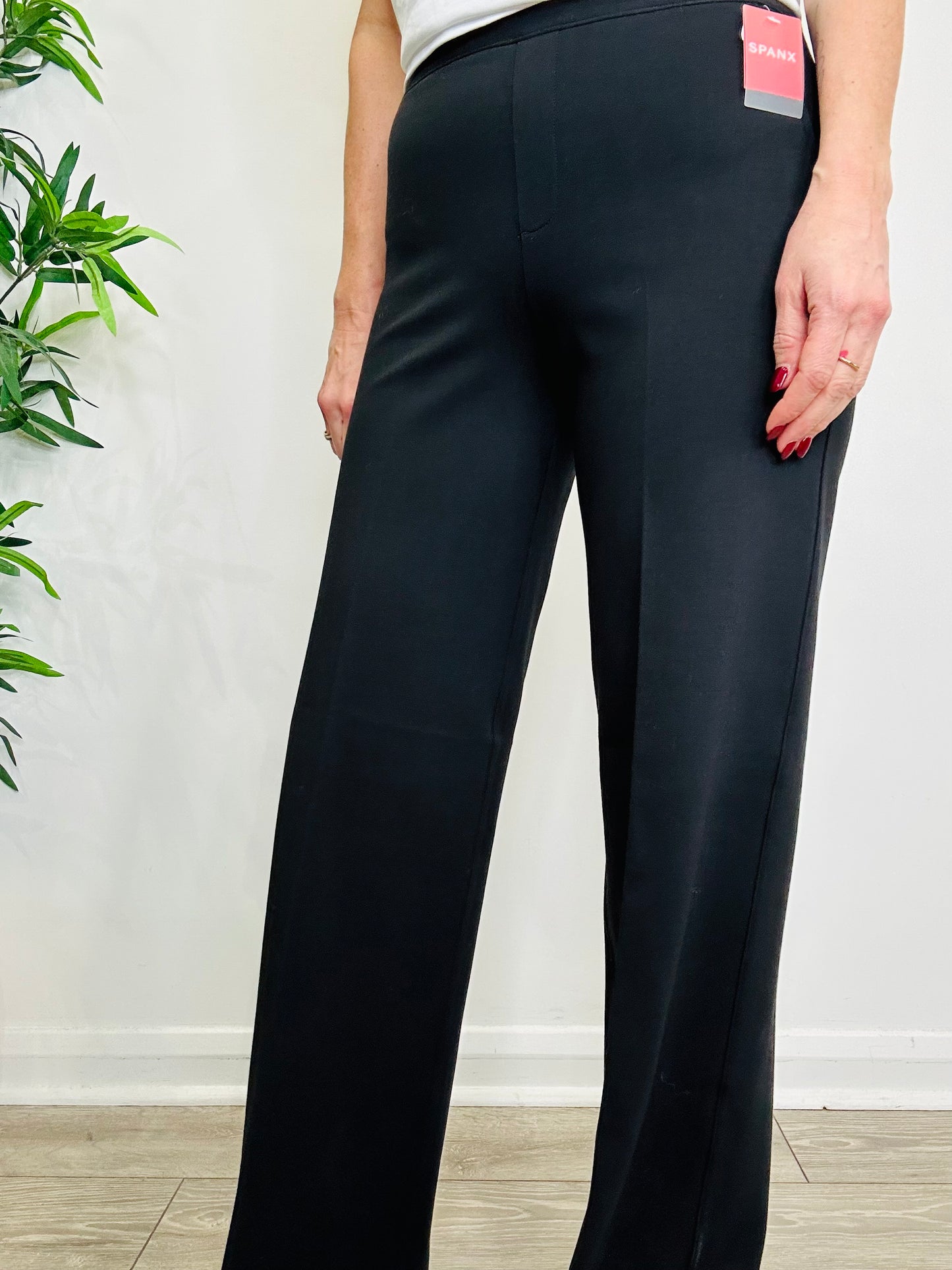 Wide Leg Trousers - Size S