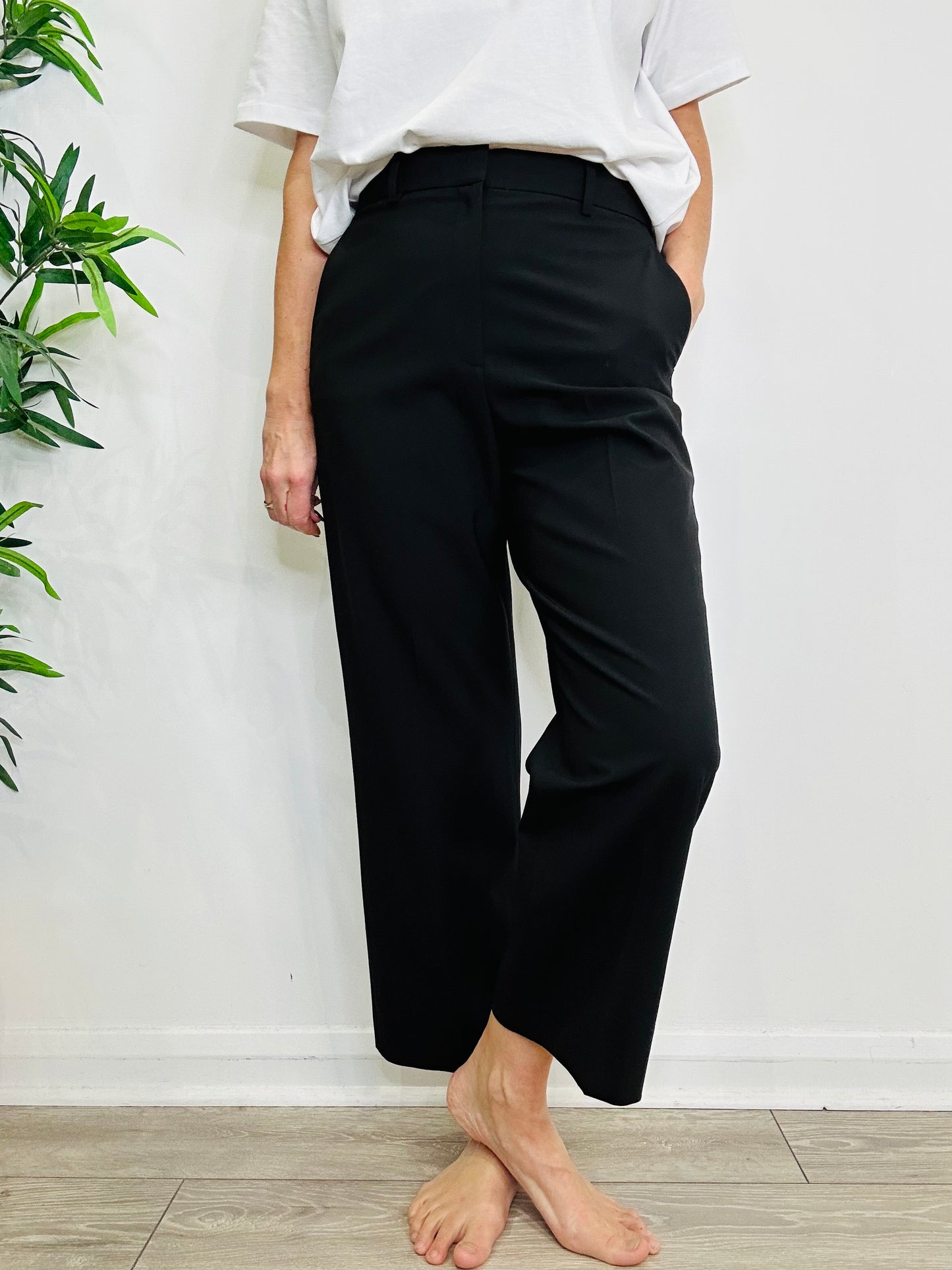 Wide Leg Trousers - Size 10