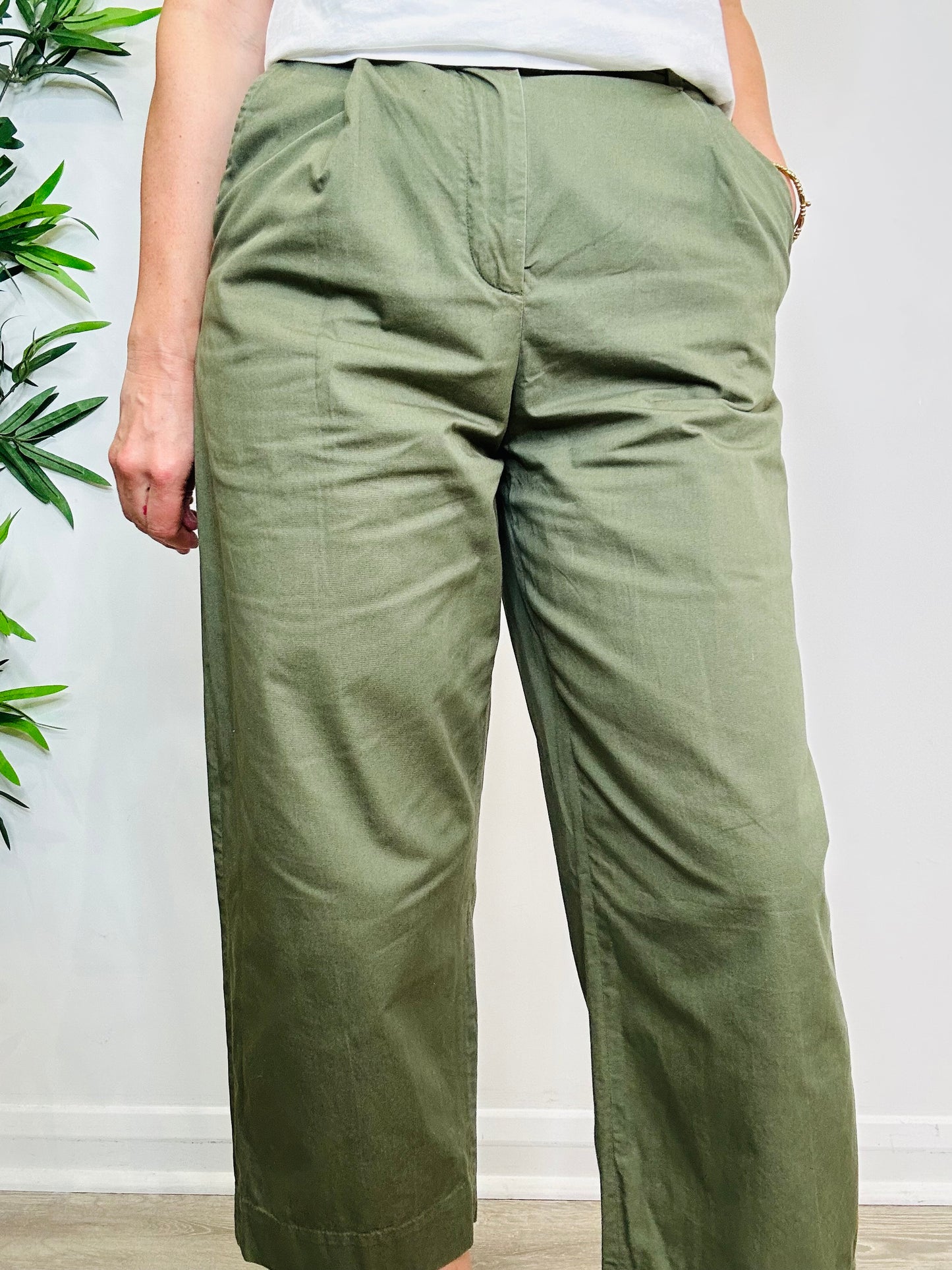 Cotton Trousers - Size 38
