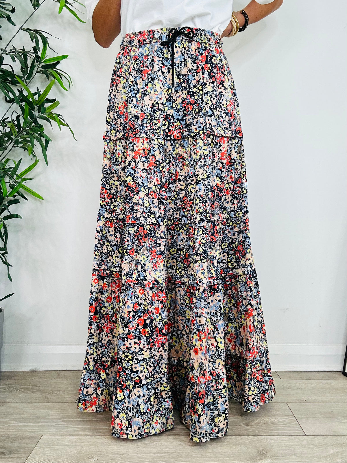 Floral Maxi Skirt - Size 12