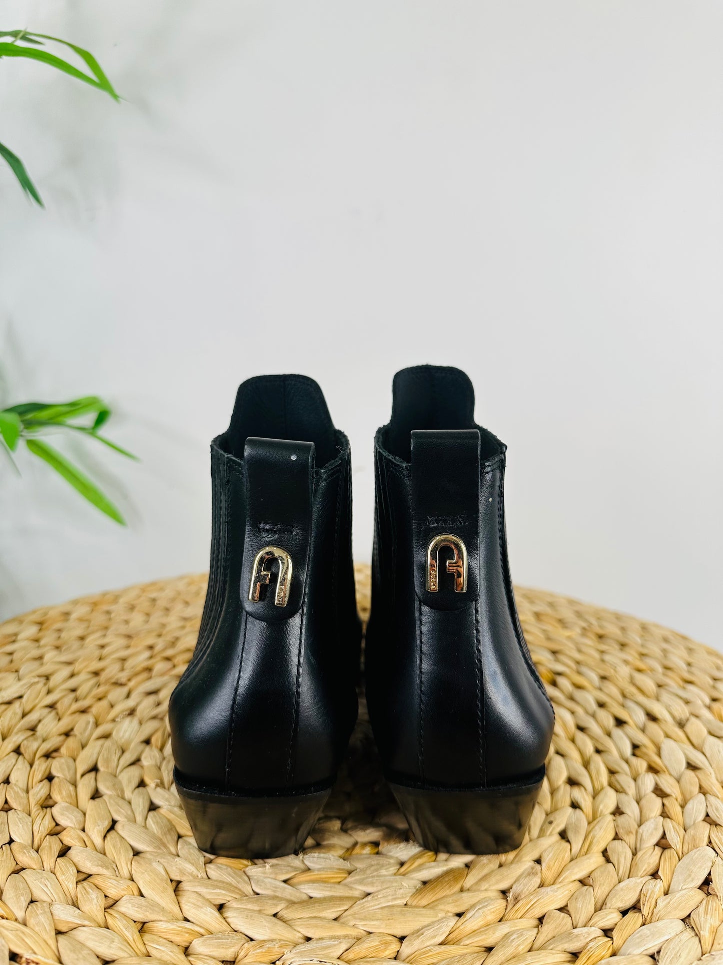 Leather Ankle Boots - Size 39