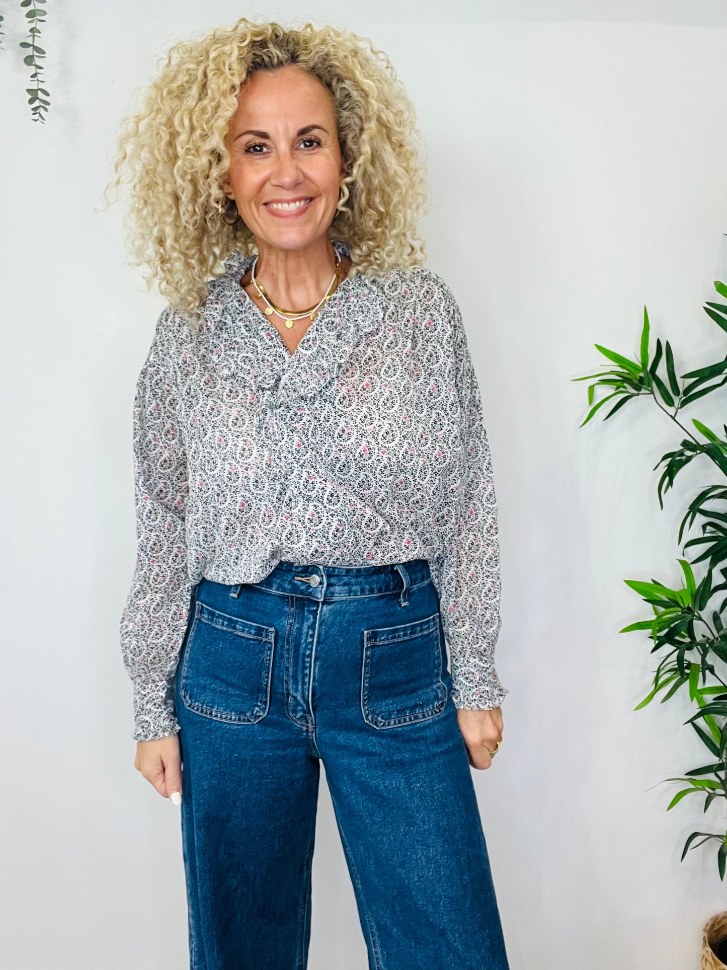 Paisley Pamias Shirt - Size 38