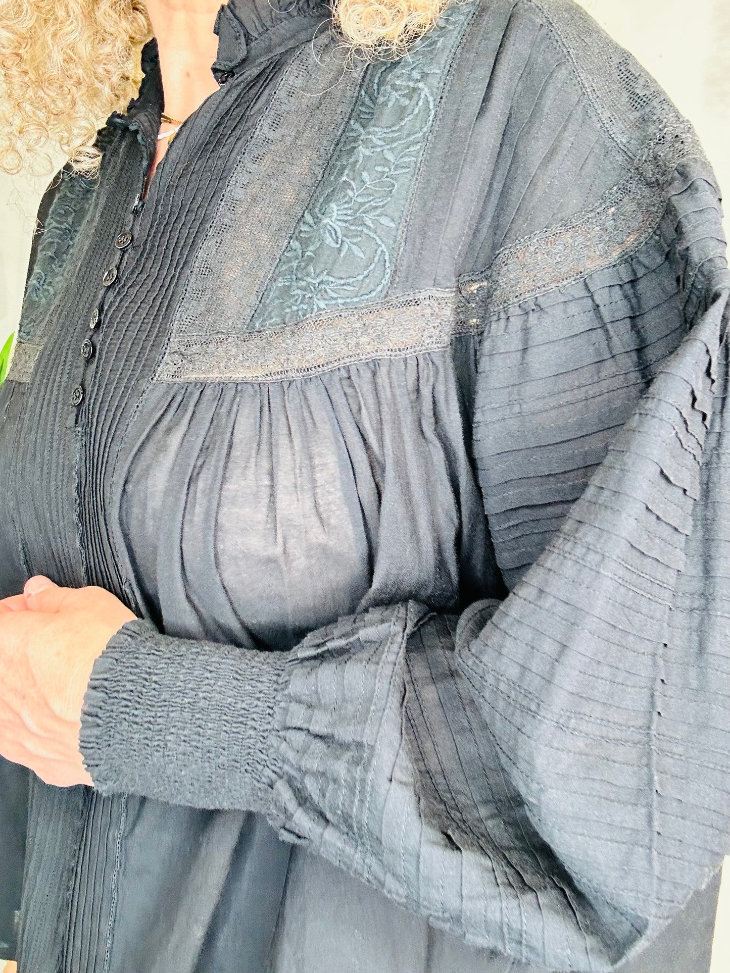 Embroidered Blouse - Size 36