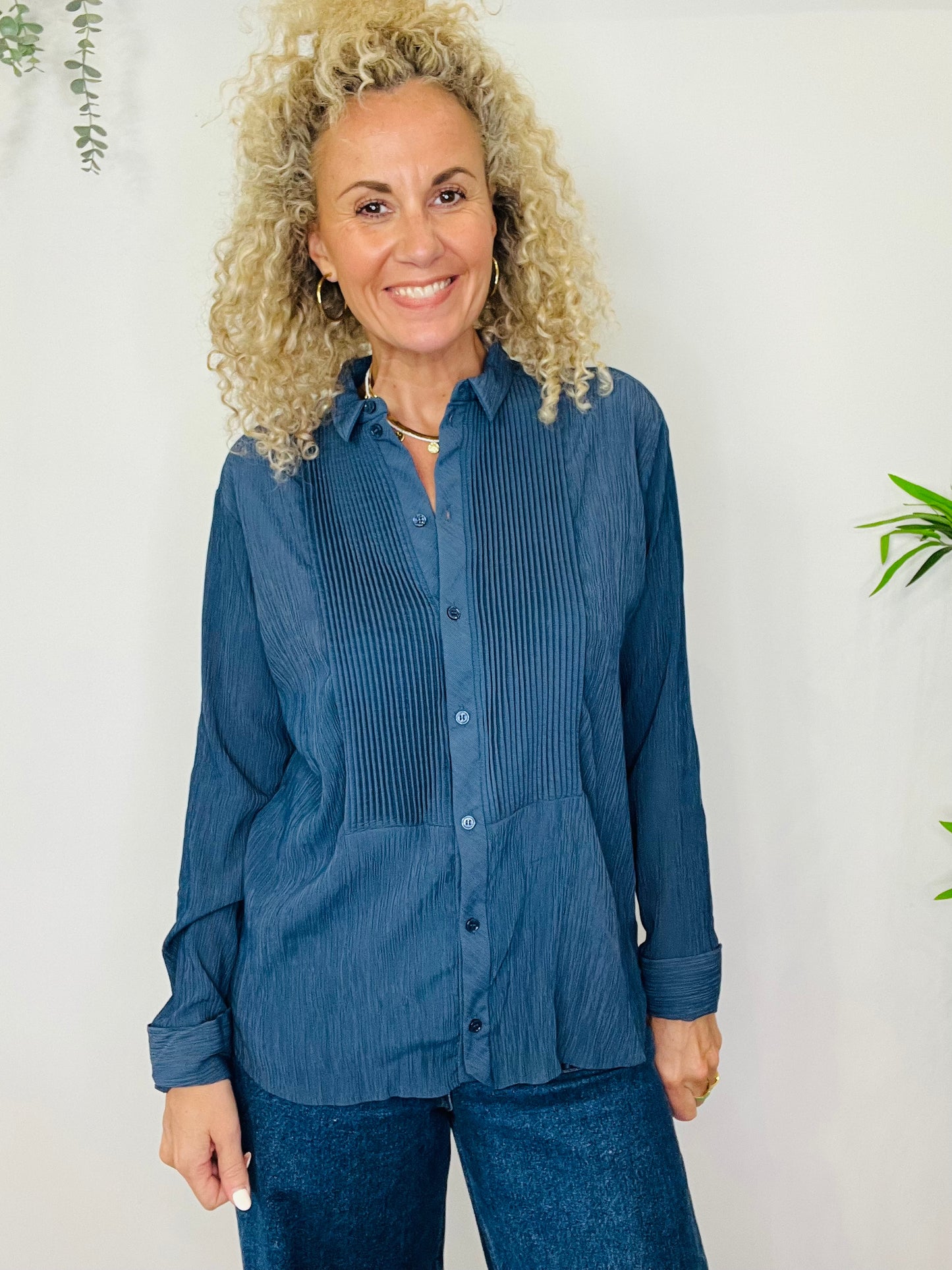 Crinkle Shirt - Size 34