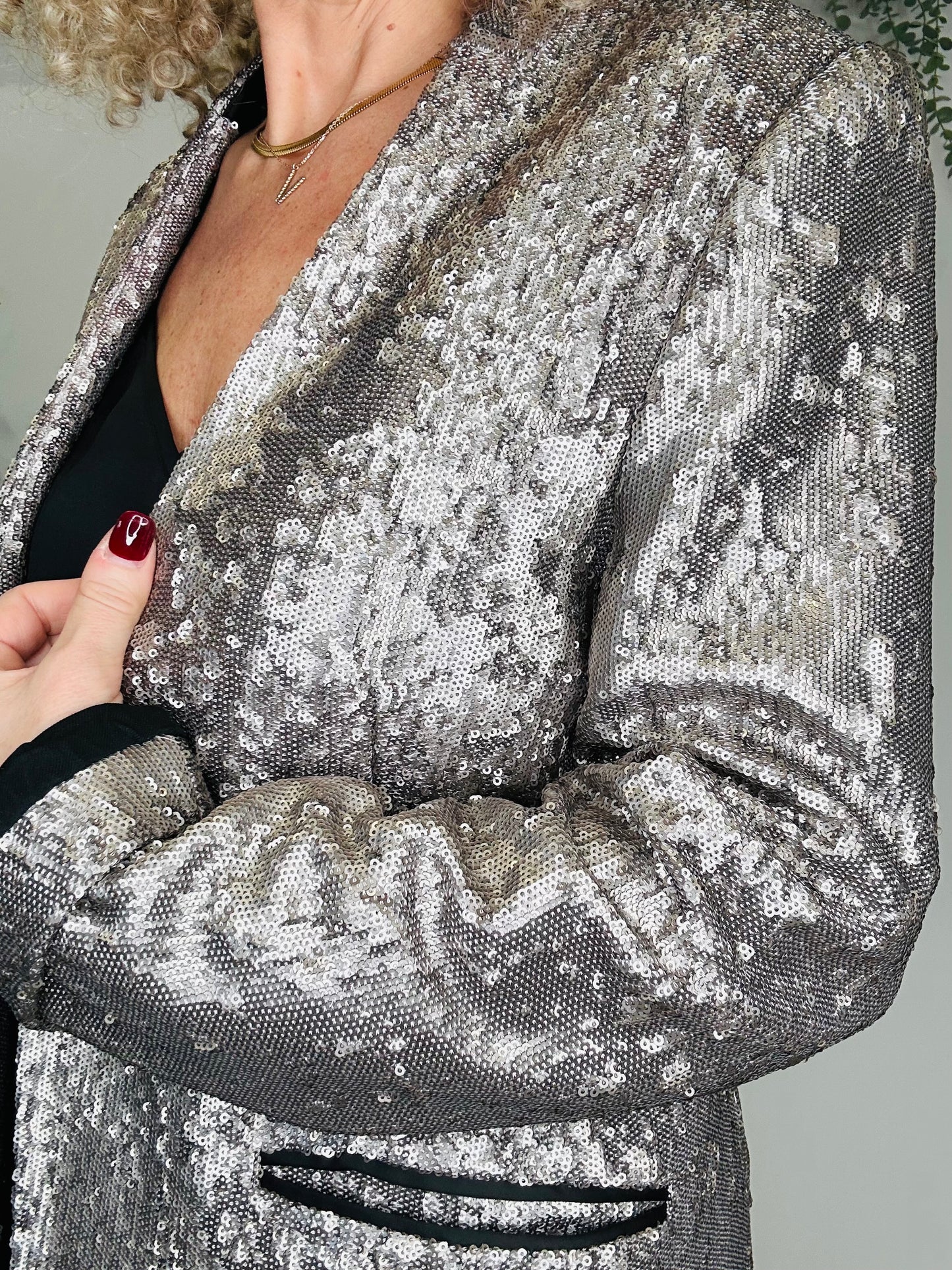 Sequin Jacket - Size 12